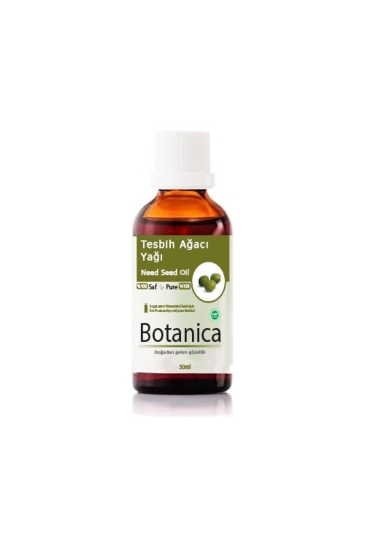 botanica Orkide Bakımı Için Doğal Haşere Ilacı %100 Saf Tesbih Ağacı Neem Yağı 50 Ml