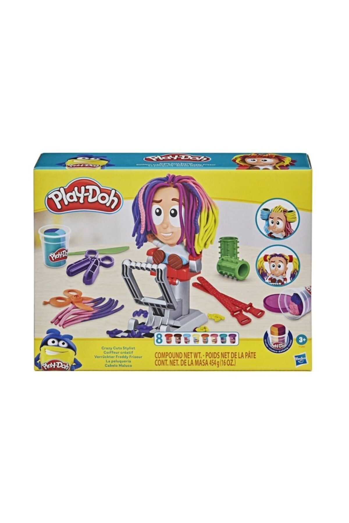 Hasbro Play Doh Çılgın Kuaför Berber Hamur Oyun Seti
