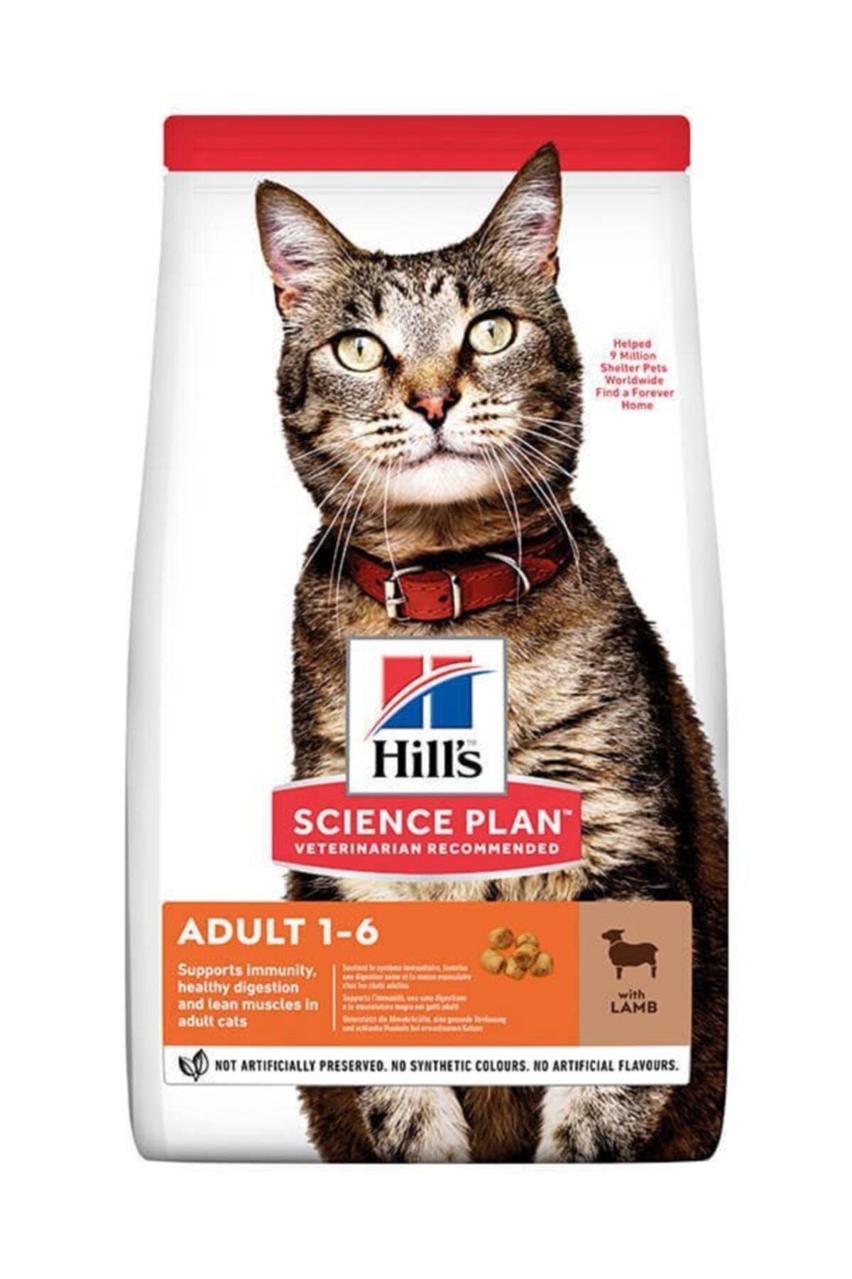 Hills Science Plan Hills Adult Kuzu Etli Yetişkin Kedi Maması 1.5 Kg