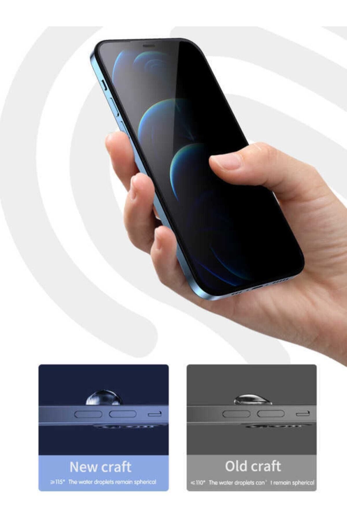 MİRAKSESUAR Iphone 11 Hayalet Ekran Seramik Privacy Kamera Korumalı Ekran Koruyucu