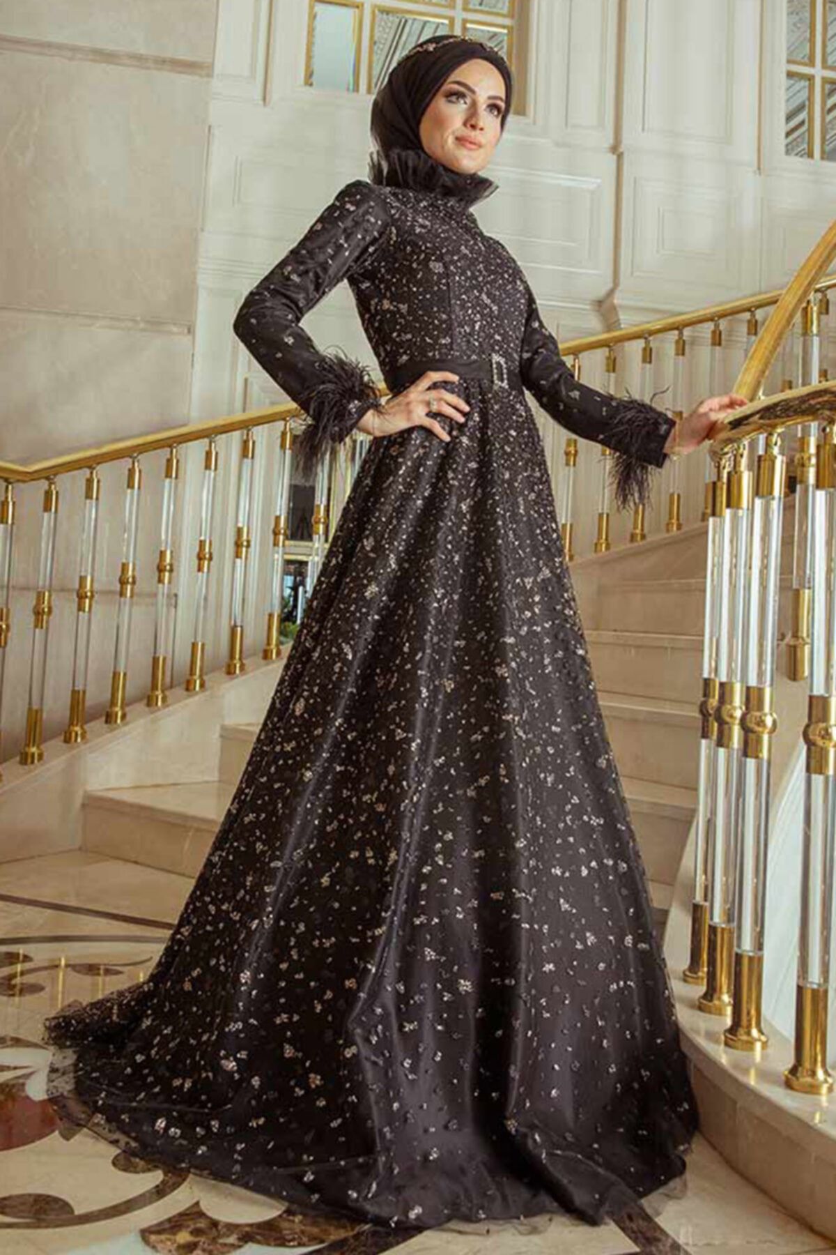 PINAR ŞEMS - Dilay Abiye - Siyah