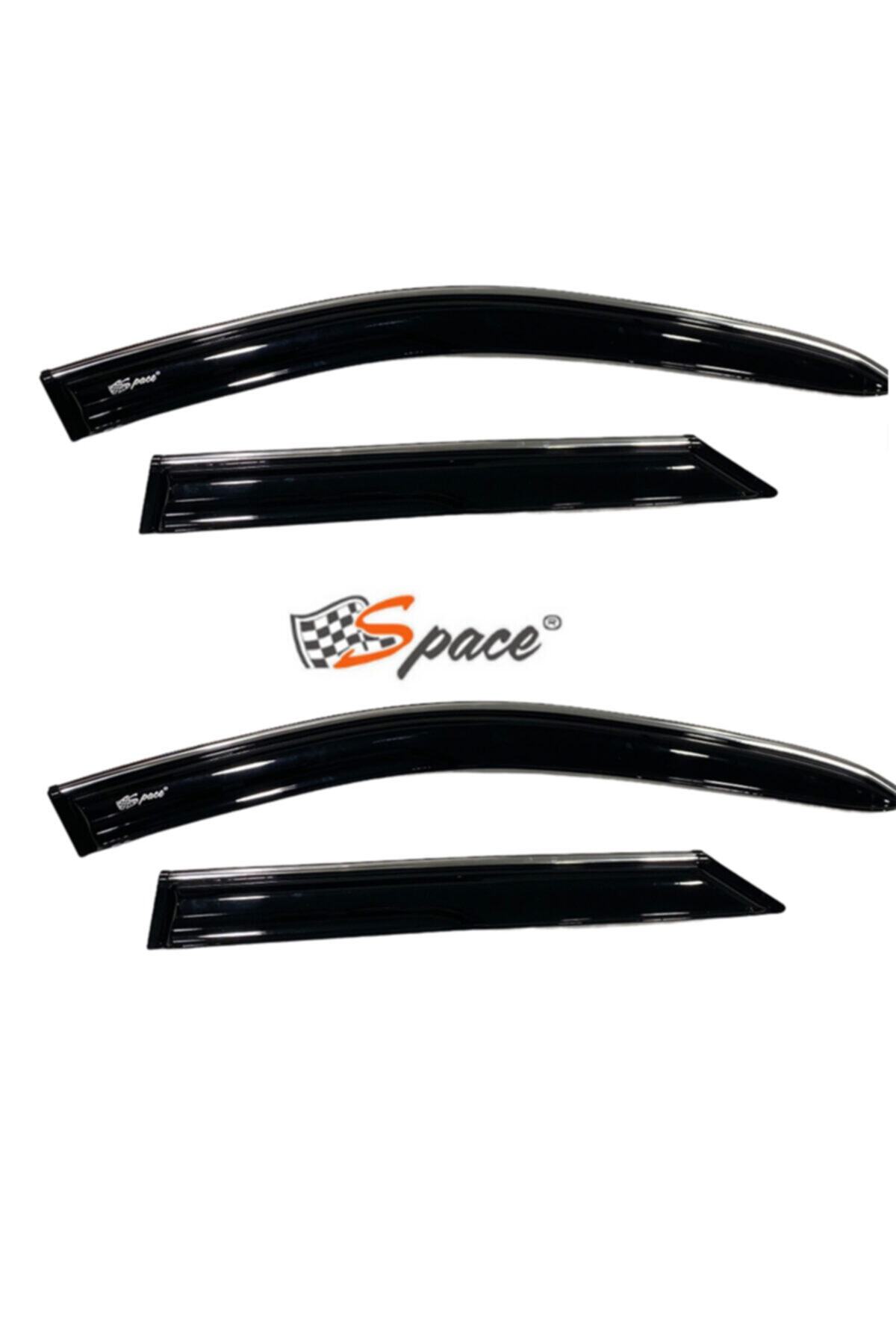 Space Krom Cam Rüzgarlığı 1.2mm Dacia Stepway 4'lü / Caru455