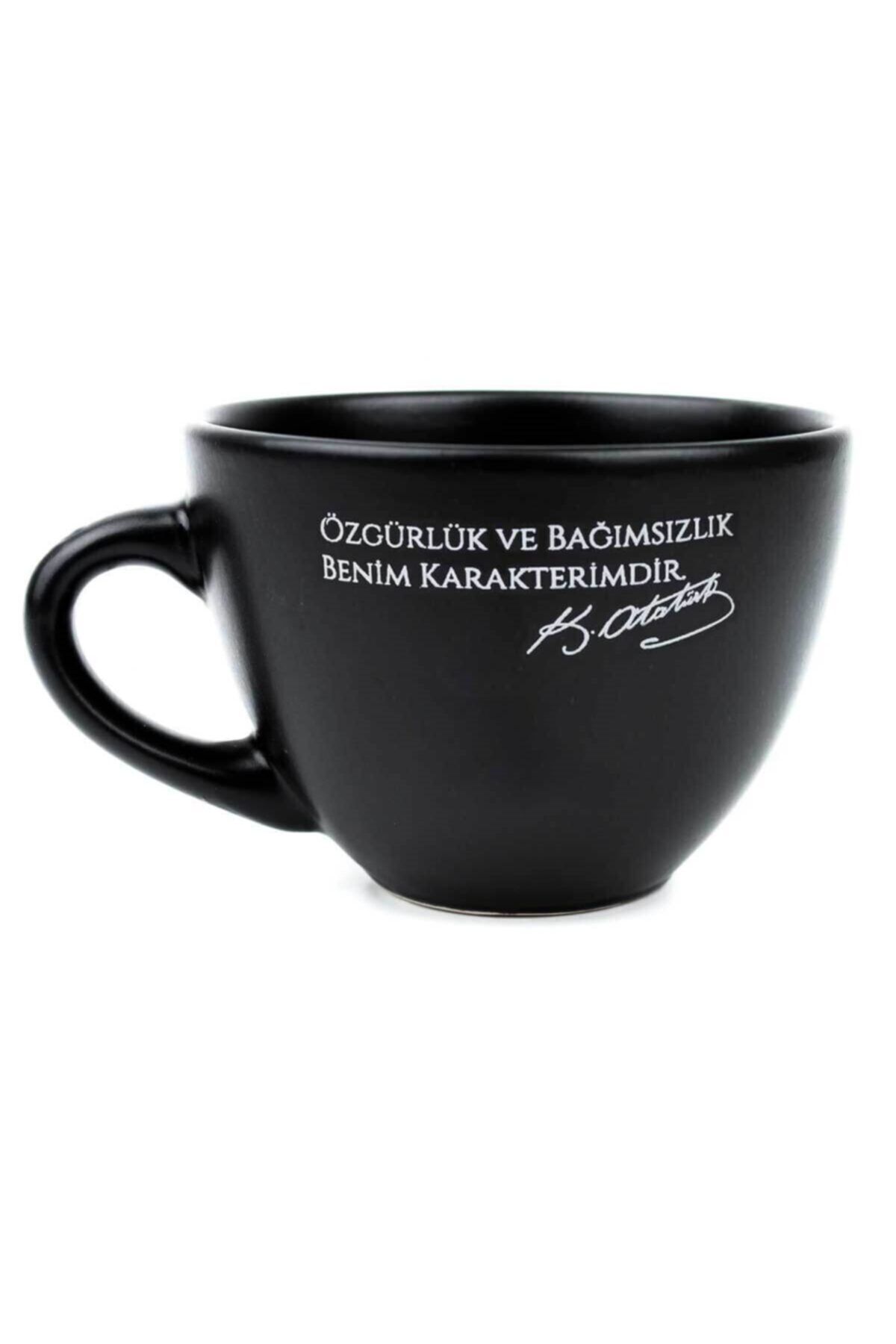 PALTO TASARIM Atatürk Siyah Fincan