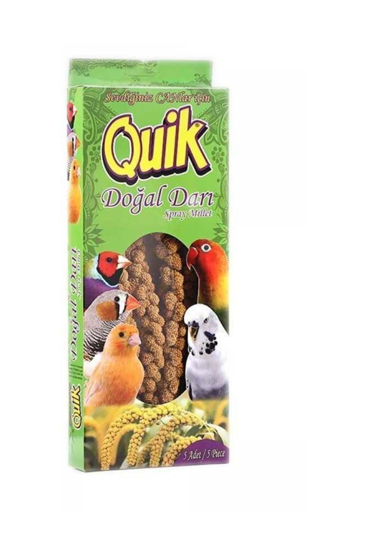 Quik Kuşlar Için Doğal Darı 5li