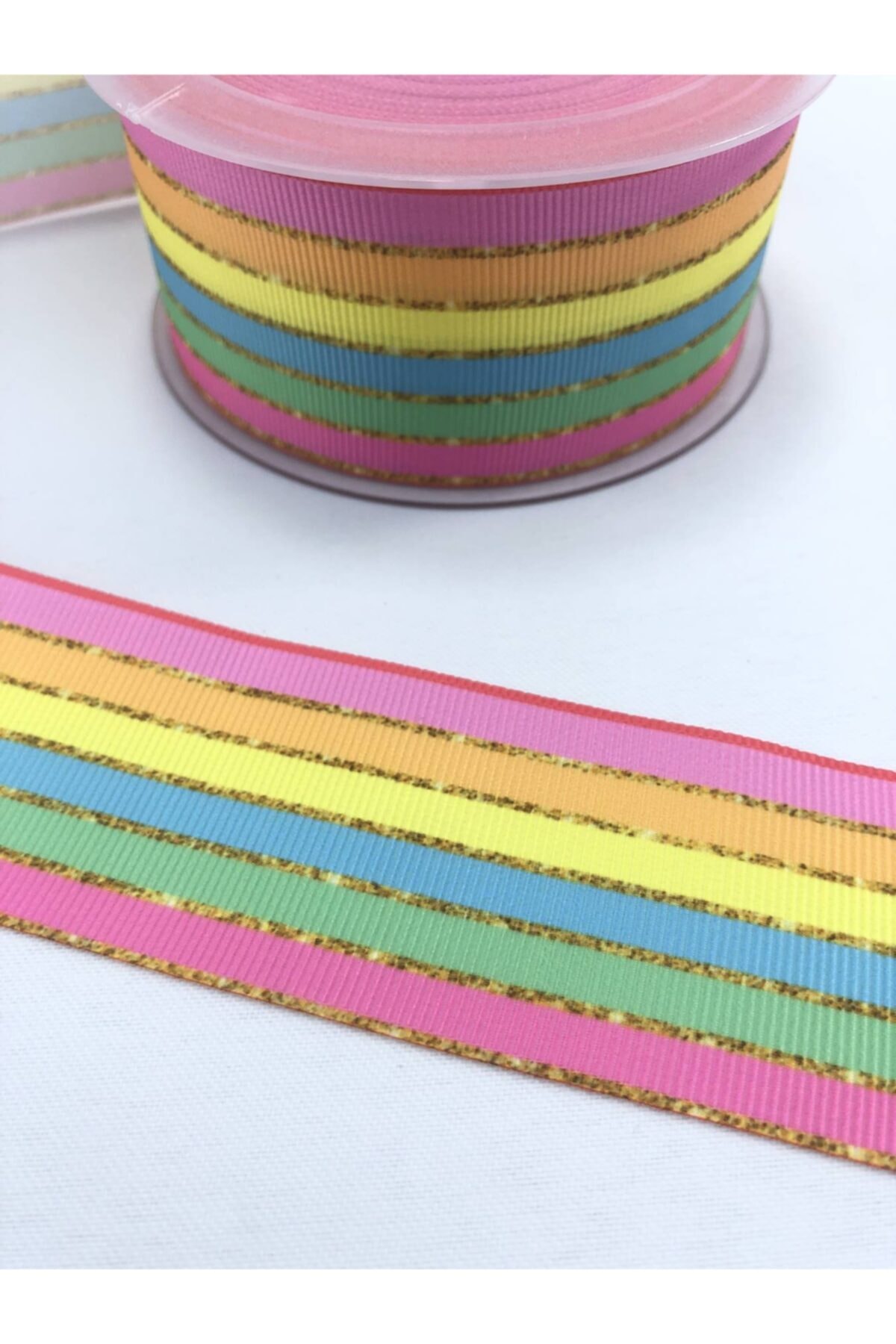 Hobigram Gökkuşağı Rengarenk Grogren Kurdele