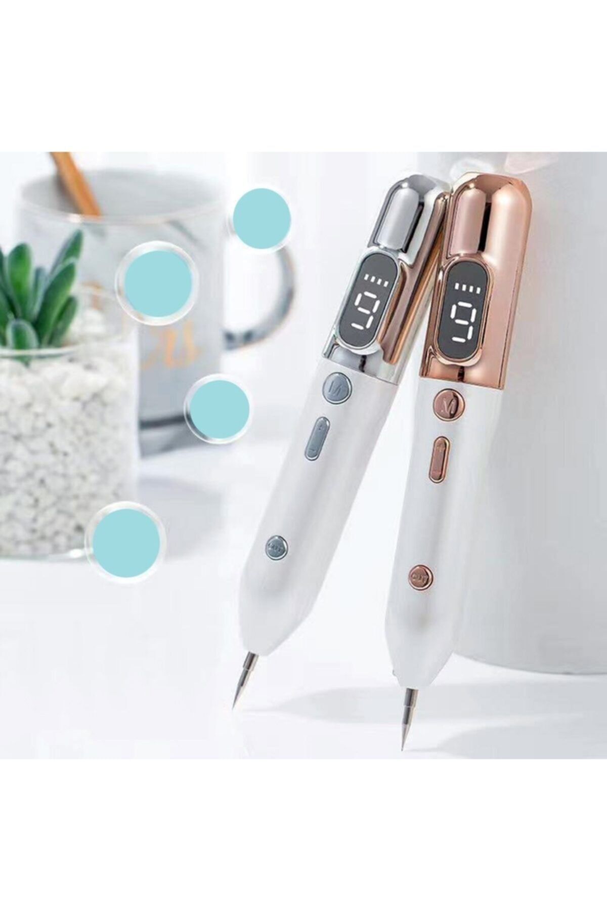 TechnoSmart Profesyonel 9 Kademeli Akne Ben Siğil Leke Dövme Çıkartma Cihazı Plazma Kalem Plasma Pen