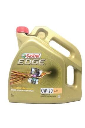 Edge 0w-20 Ll Iv Tam Sentetik 4 L Motor Yağı Image 0