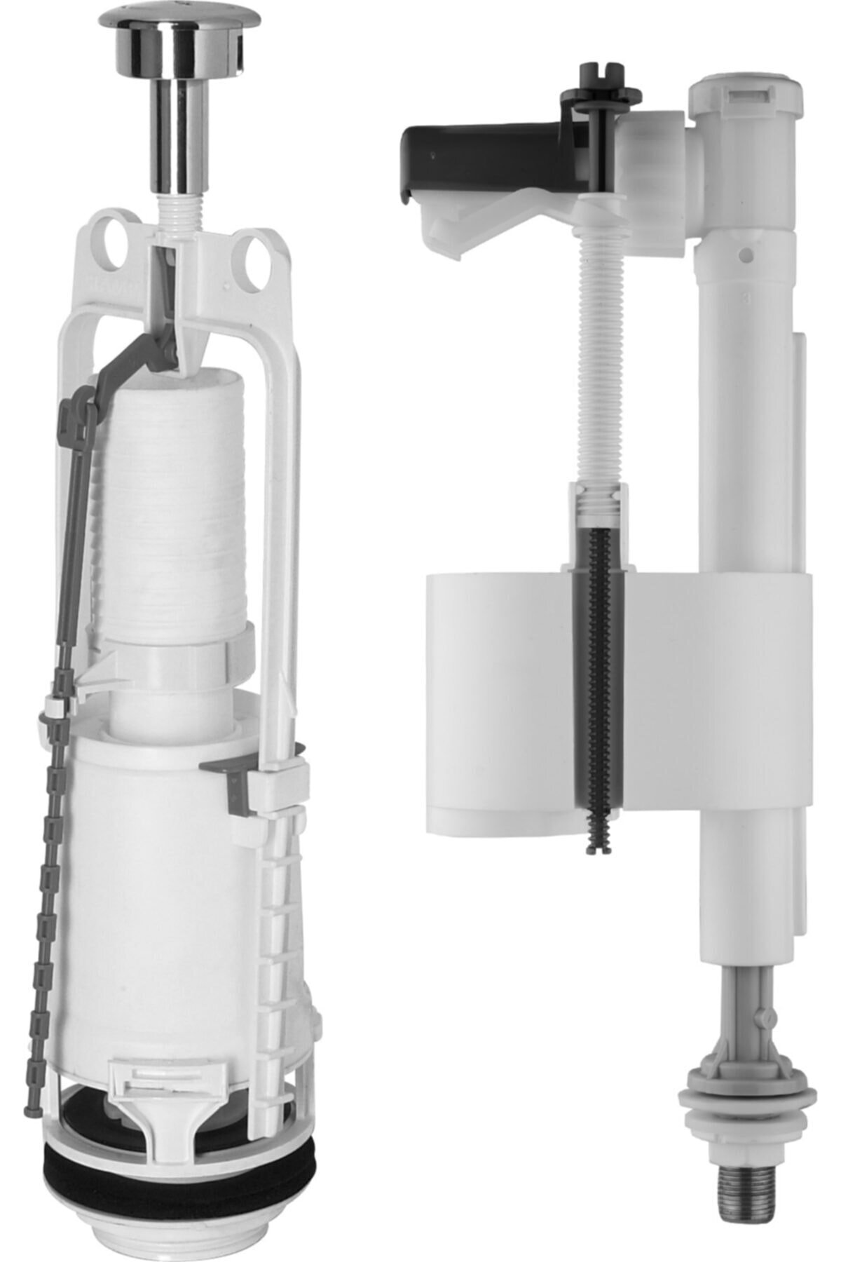 Tema Banyo Tema Üstten Basmalı Rezervuar Iç Takımı Tek Kademeli