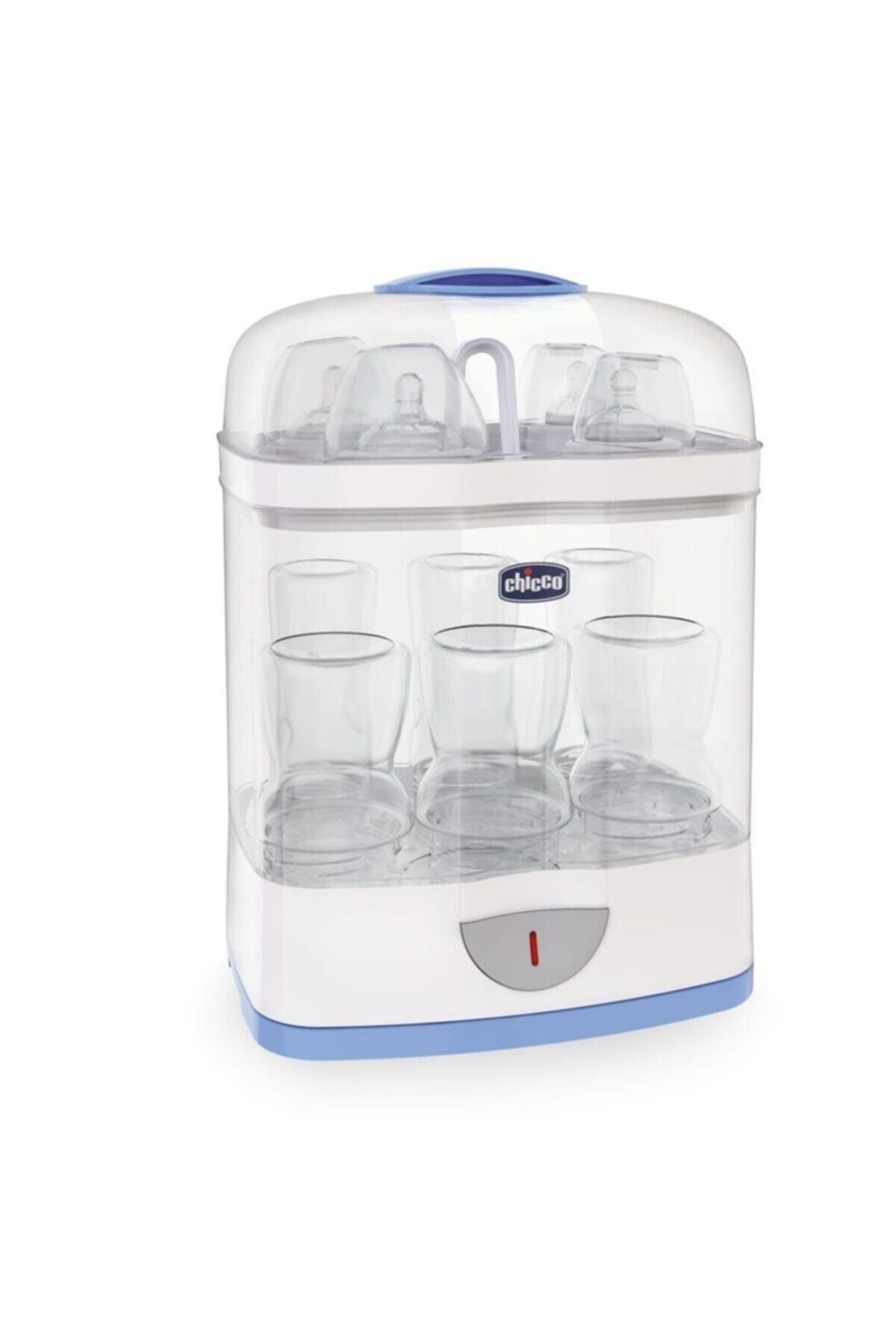Potkal Hediye Fabrikası Chicco Sterilizatör 2 In 1 Beyaz Biberon Anne Sütü Temizleyici