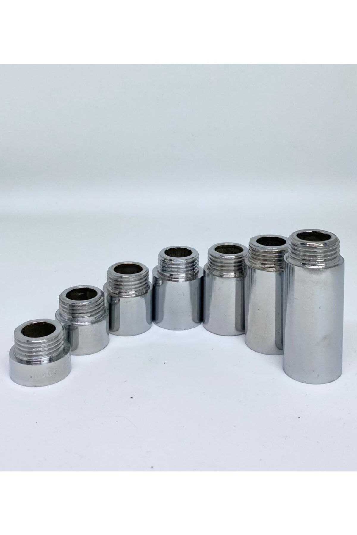 TEZELLER 1/2 Çıkışlı Krom Musluk Ve Çeşme Uzatmaları (BU ÜRÜN 1CM FİYATLANDIRMASIDIR.)