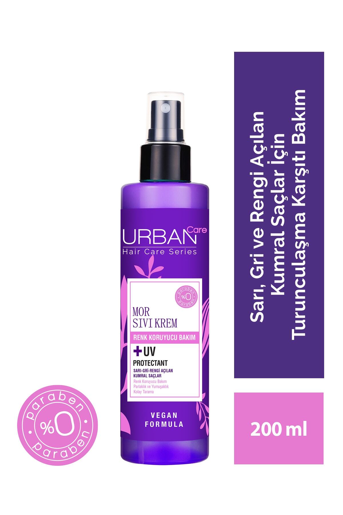 Urban Care Mor Sıvı Saç Bakım Kremi 200 ml