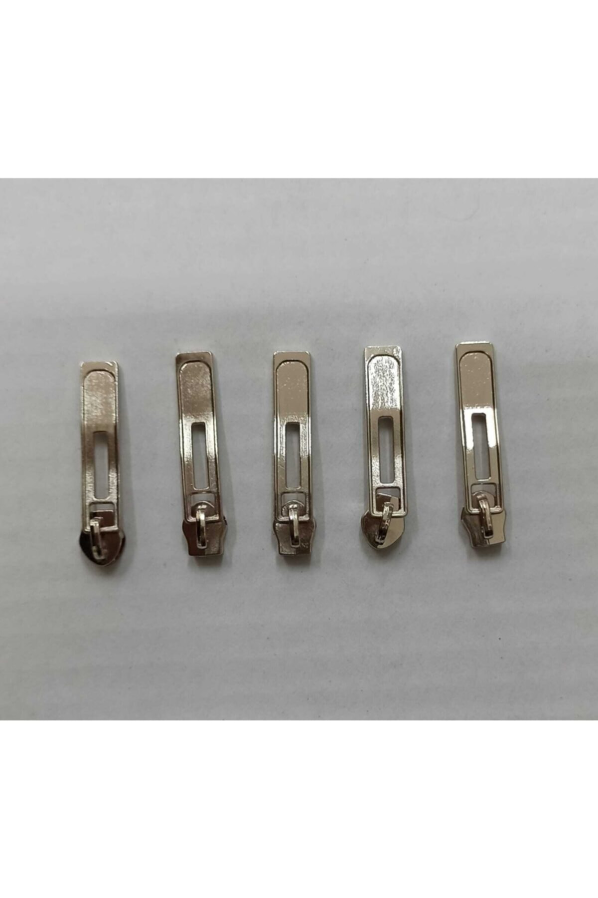 Uğurel Çanta Fermuar Başlığı Nikel Tip 5 Plastik Diş 50 Adet