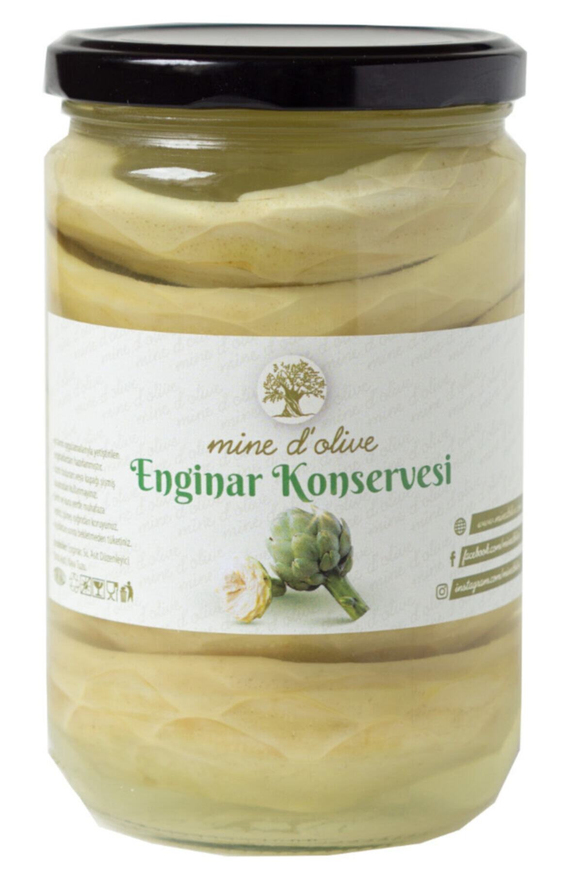 Minedolive Çanak Enginar Konservesi 660cc.