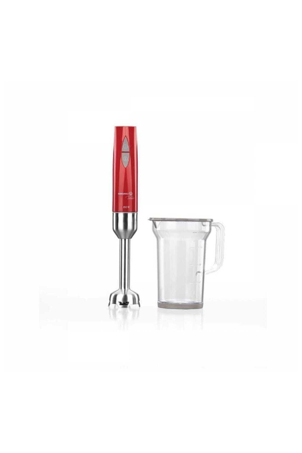 KORKMAZ Vertex Duo Inox Kırmızı Blender Set A444-04 Fma01889