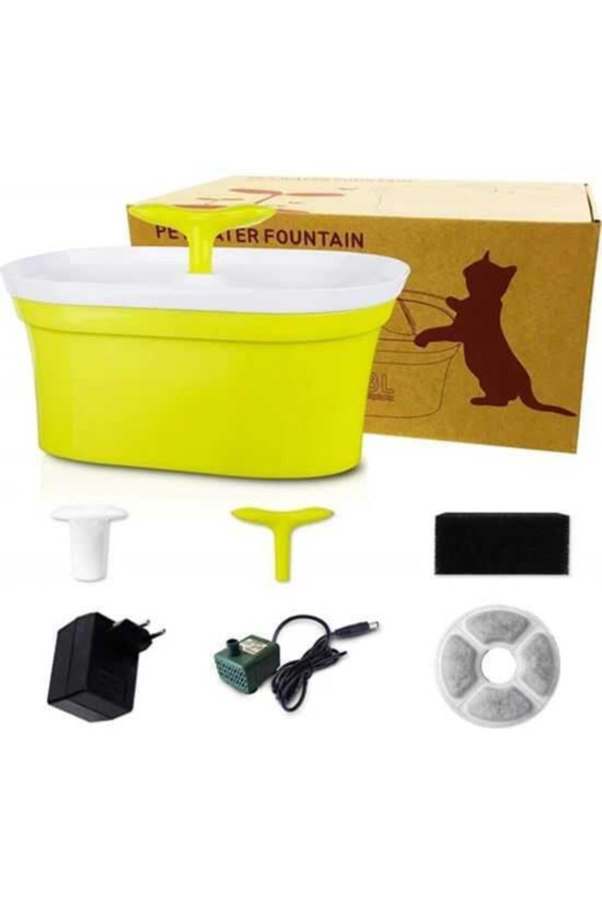 Holytachi Holytachı 3 In 1 Çift Çıkışlı Kedi Suluğu Rk 65