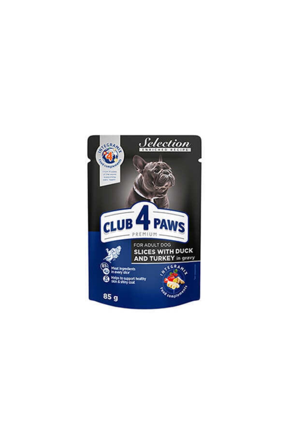 clup4paws Club4paws Club4paws Ördek-hindi Sel Pouch Küç.ırk.yet.köp85g