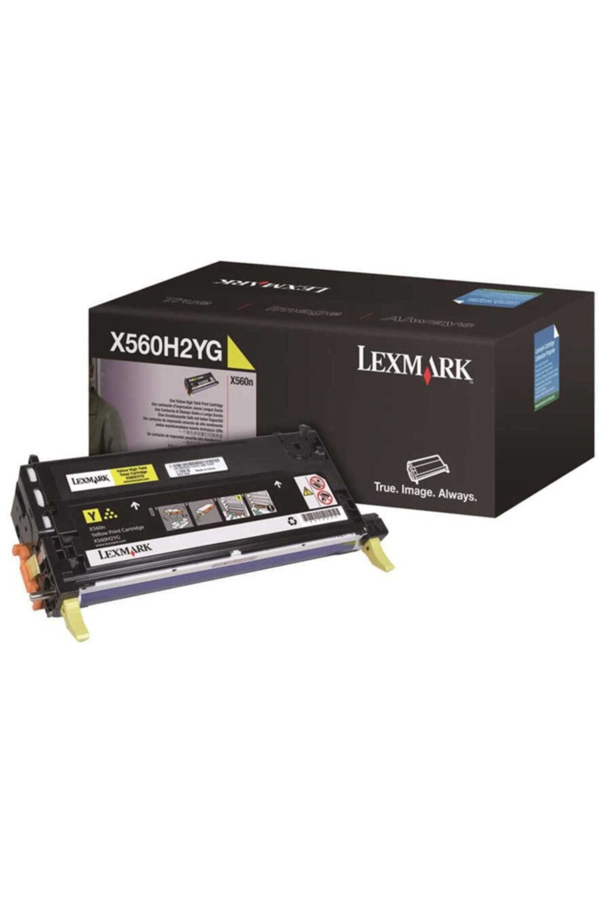 Lexmark X560-x560h2yg Sarı Orjinal Toner Yüksek Kapasiteli