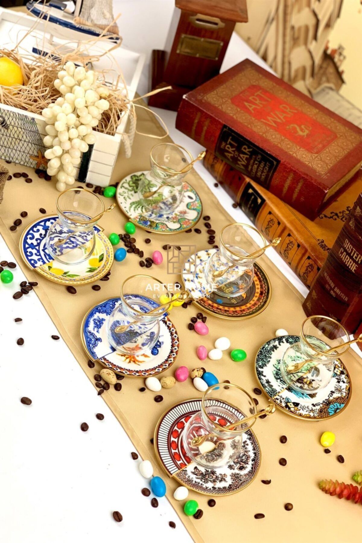 ARTER Home Hibrit Çay Seti 6'lı
