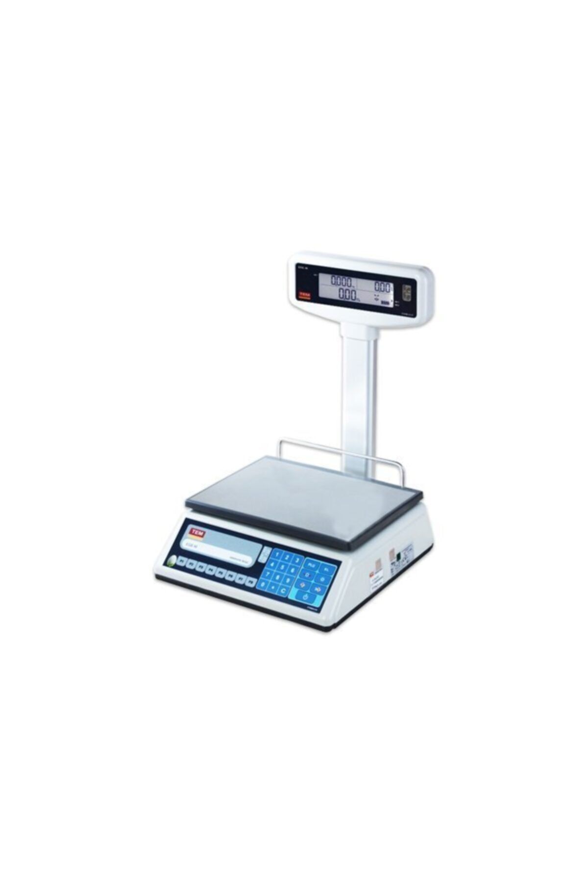 TEM Ege Lcd T Boyun 30 Kg X 5 / 10 Gr Fiyat Hesaplamalı Terazi
