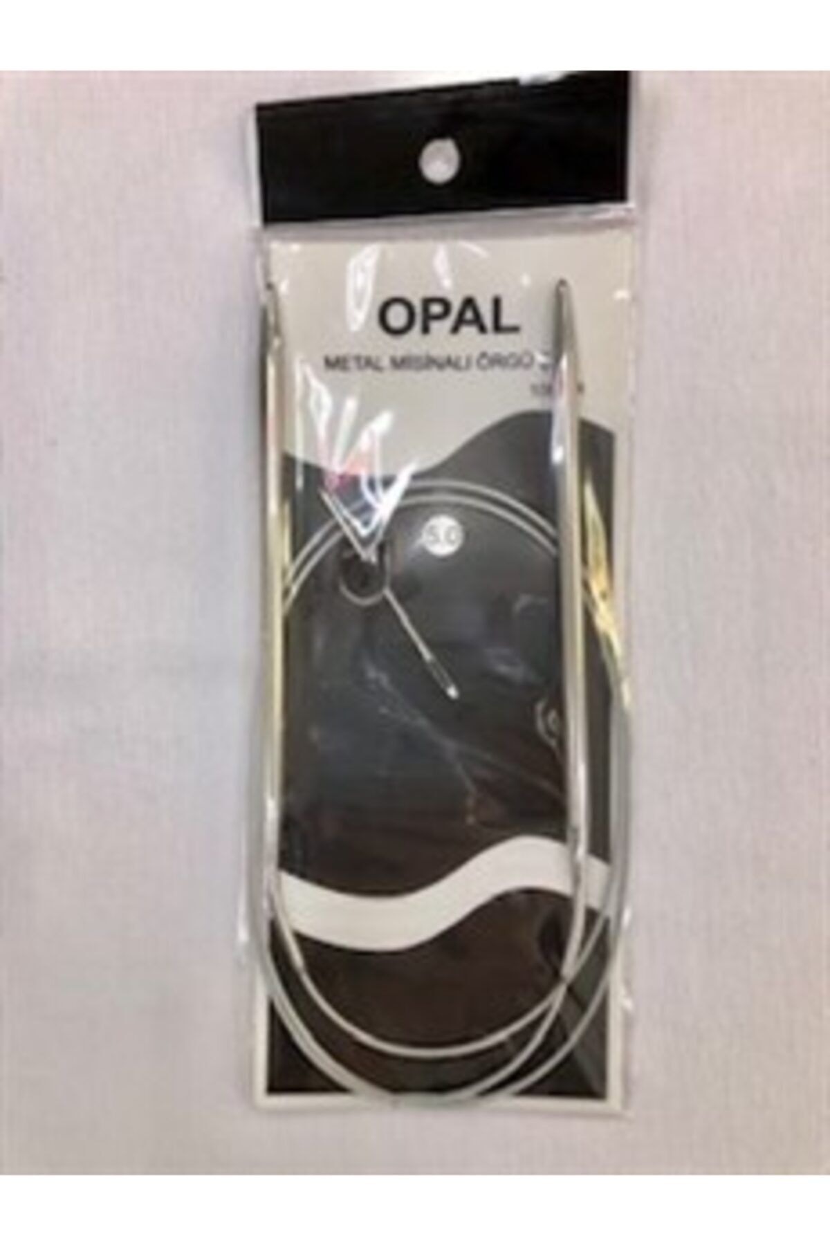 OPAL 100 Cm Çelik Misinalı Şiş 5 Mm