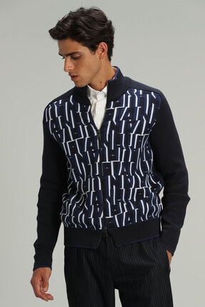 Siron Erkek Hırka Lacivert Image 0