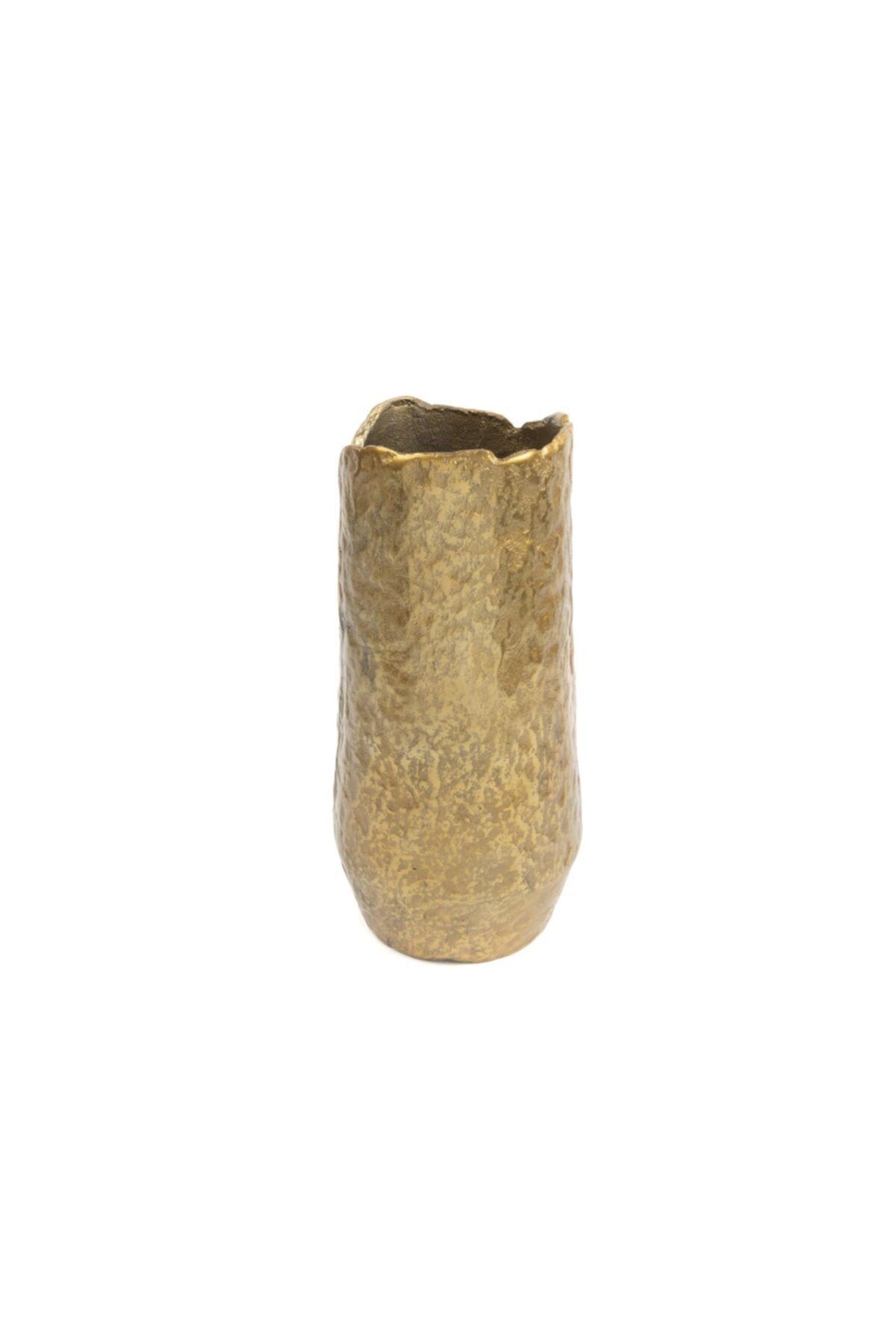 Mikasa Moor Gold Alüminyum Vazo 12x37cm