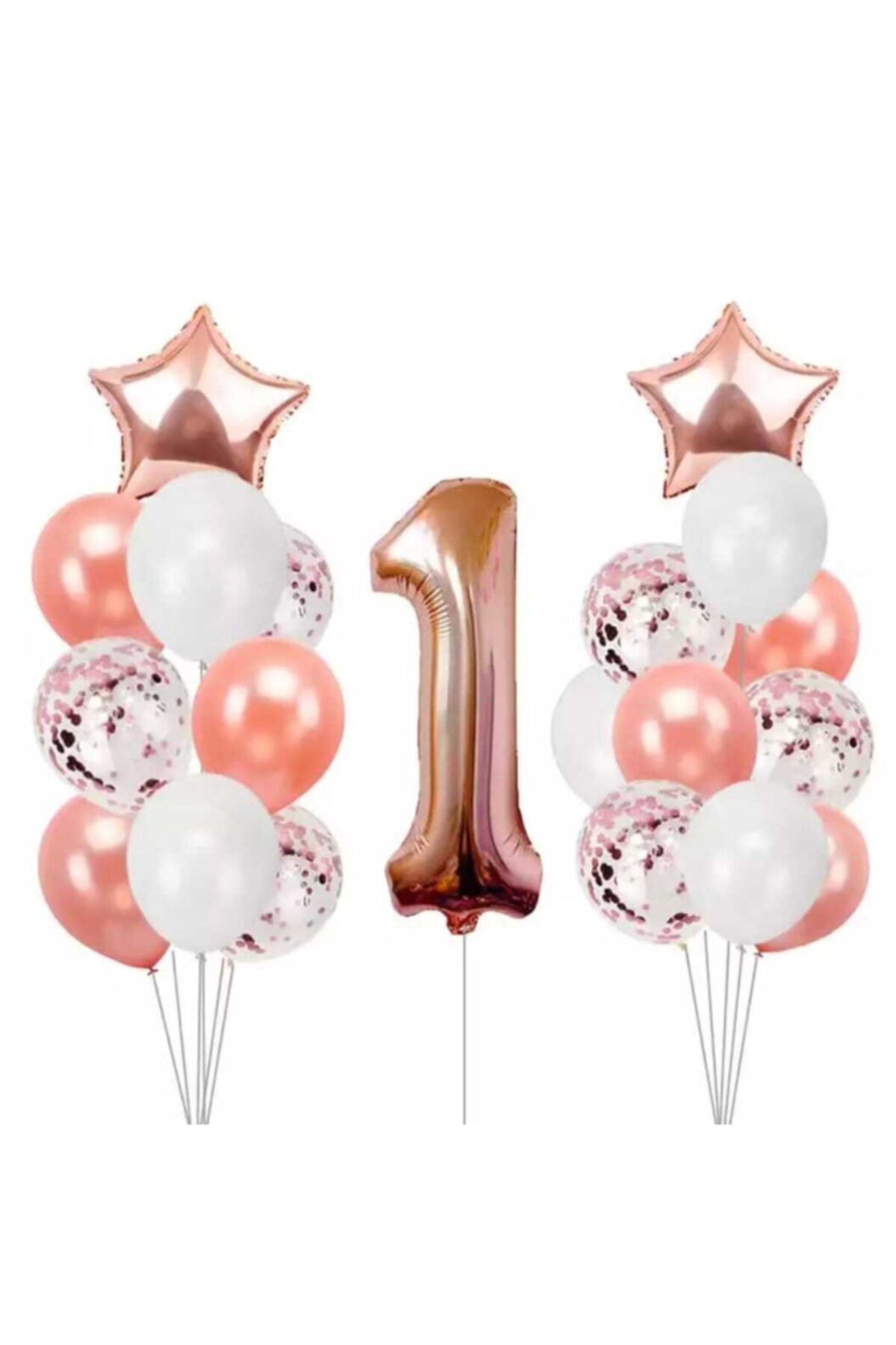 Gold number party balloon deals