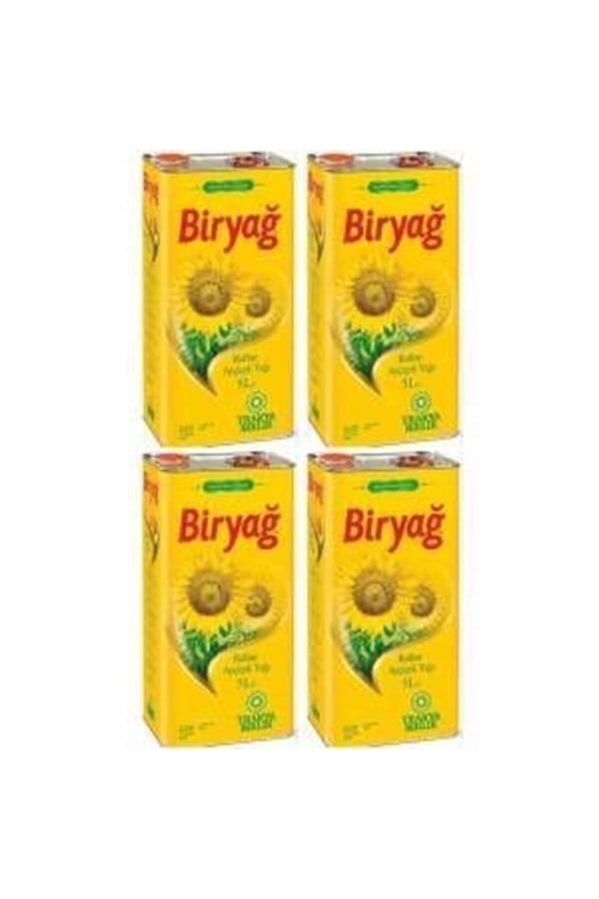 Biryağ Ayçiçek Yağı 5 Lt X 4 Adet 4lüpaket