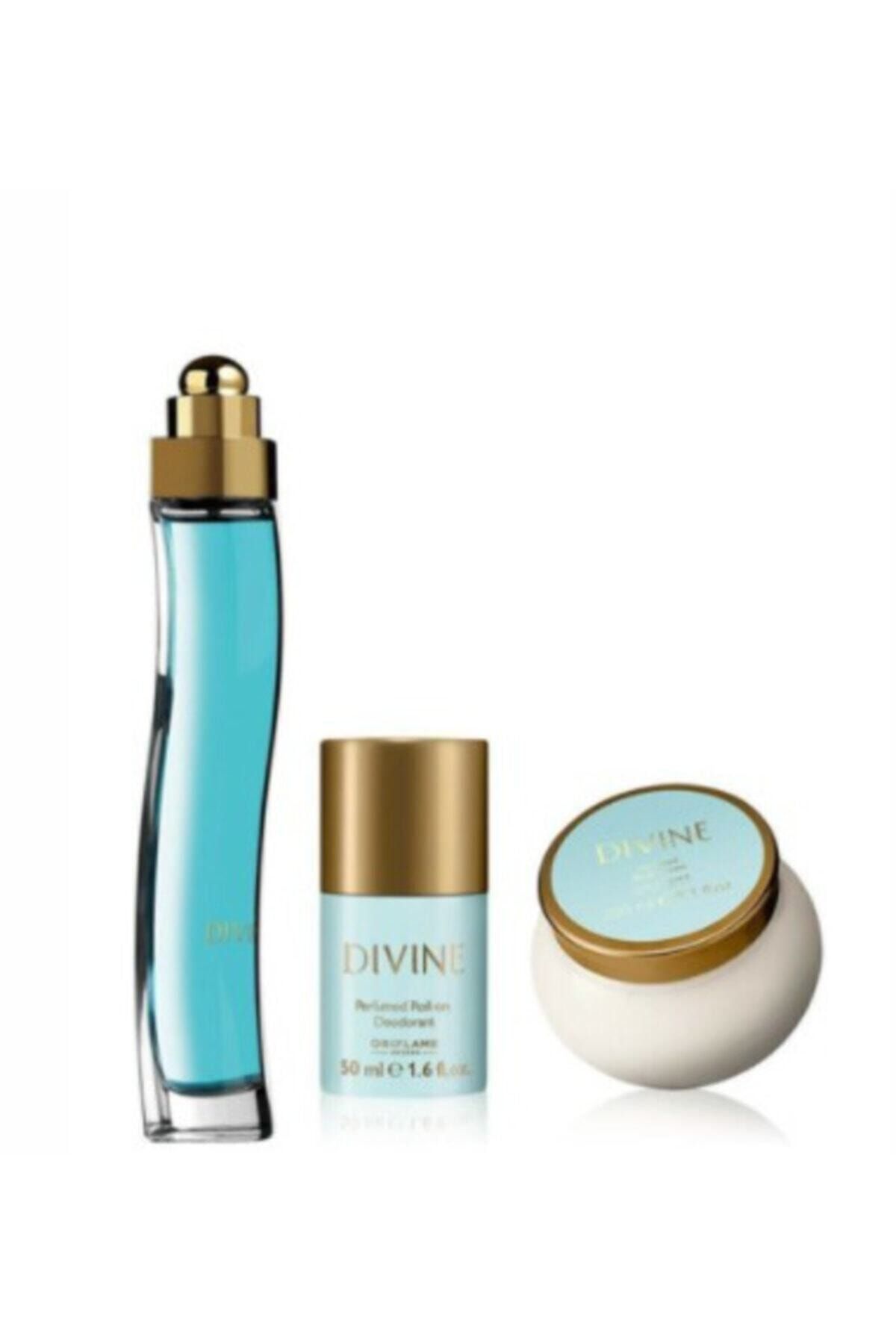 Oriflame Divine Edt 50 ml Kadın Parfüm Seti 61464968418564984254 Yeni Ambalajlı