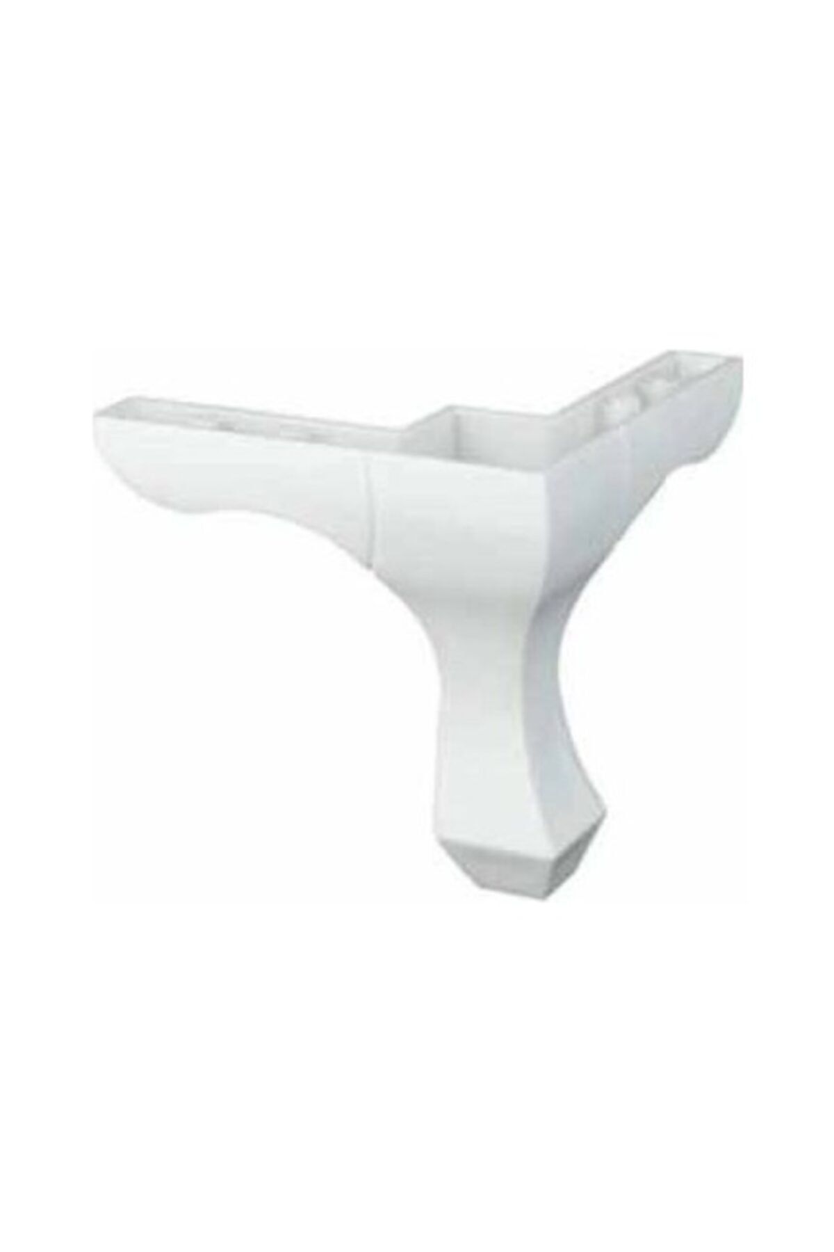 hirdavat tools Lükens Ayak 14 Cm.beyaz-mobilya Ayağı Plastik