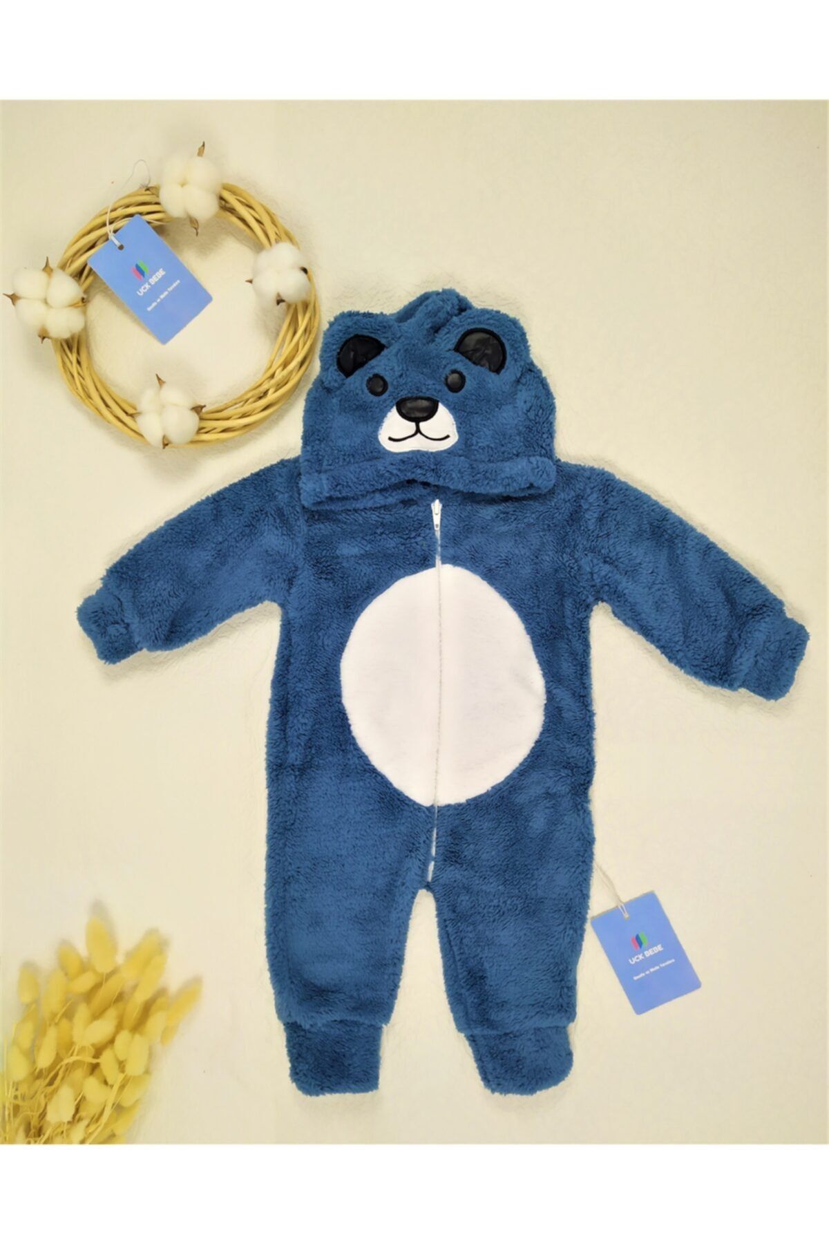 UCKBEBE Welsoft Sevimli Peluş Ayıcık Tulum