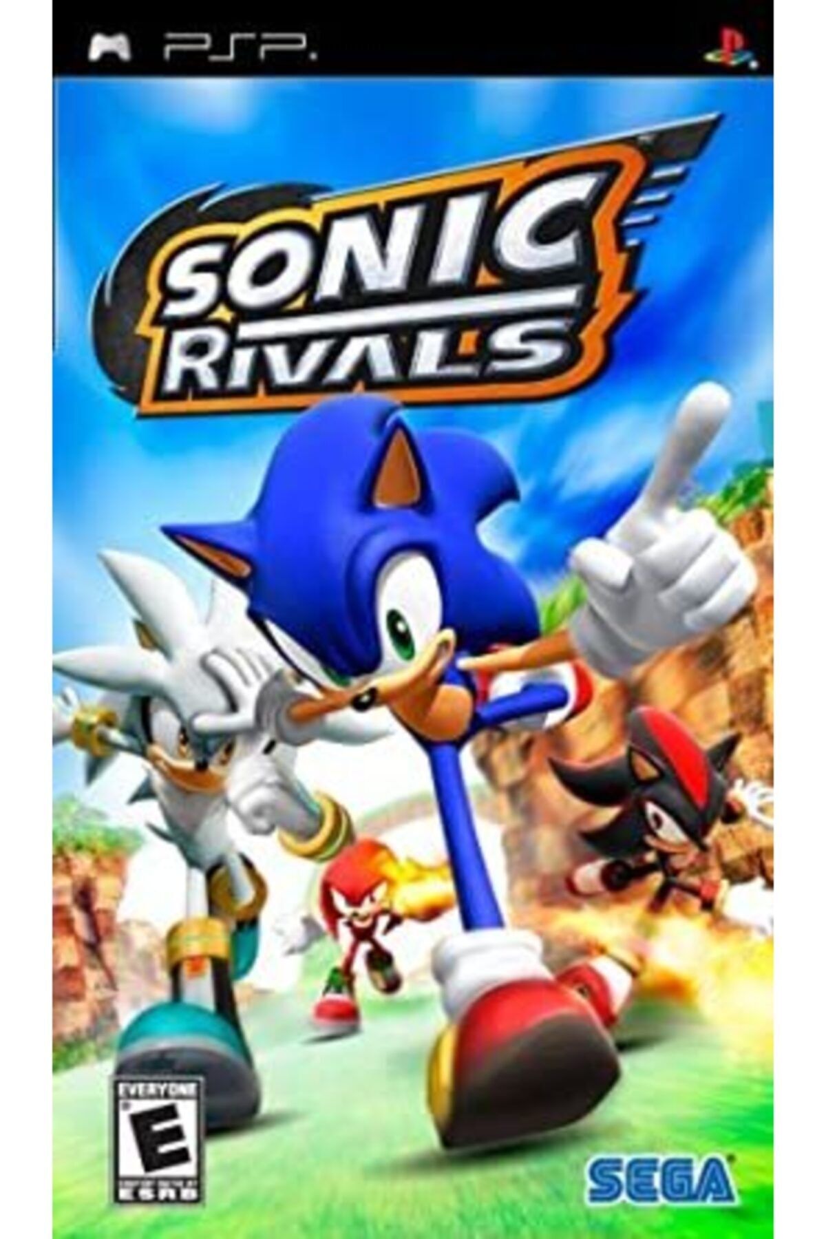 SEGA Psp Sonic Rivals Essentials Gameplay