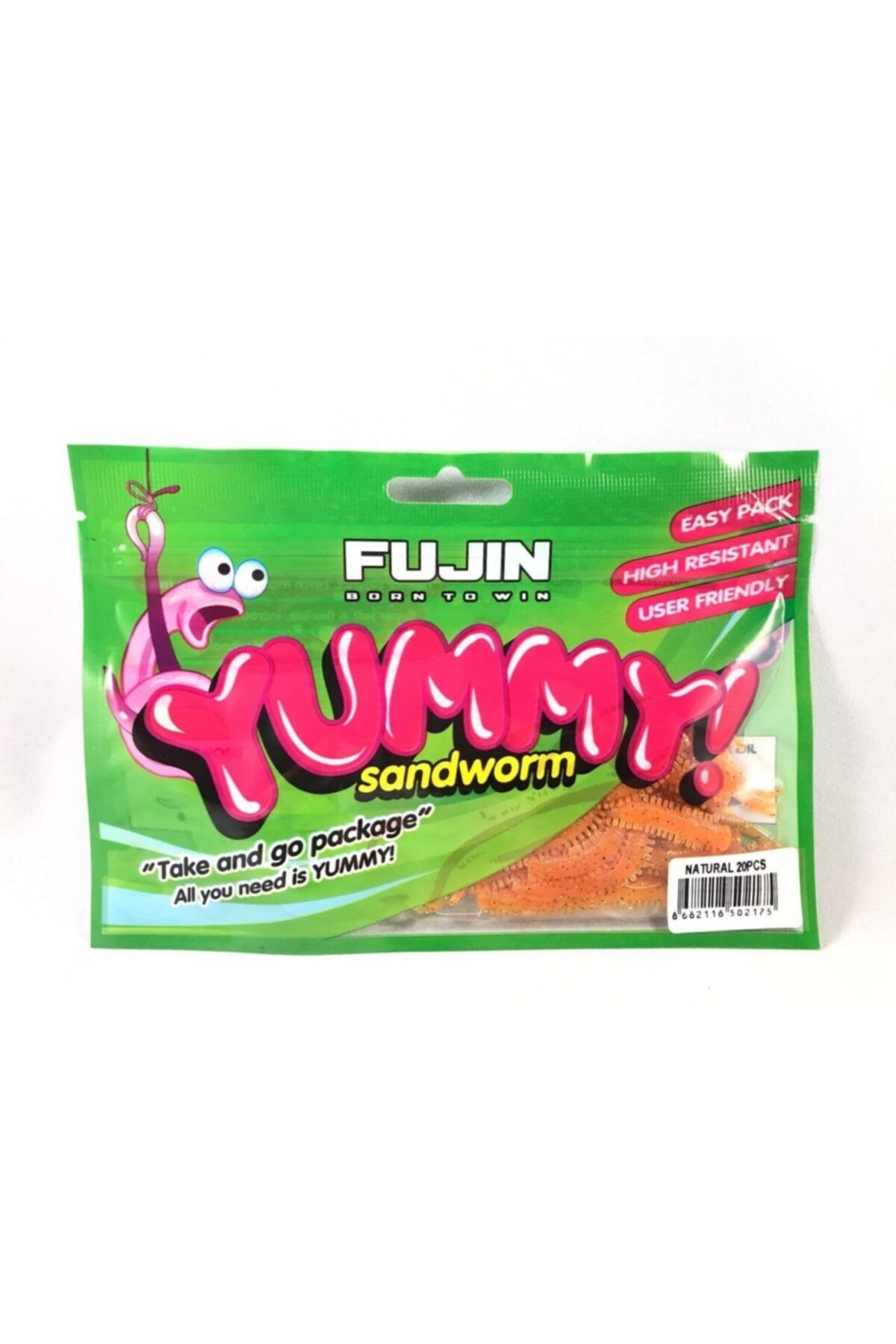 Fujin Fujın Yummy Sandworm 7cm Lrf Silikonu