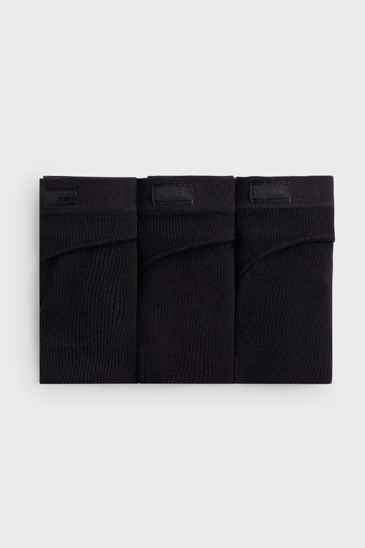 Oysho Siyah 3 Adet Seamless Tanga Külot 31620564