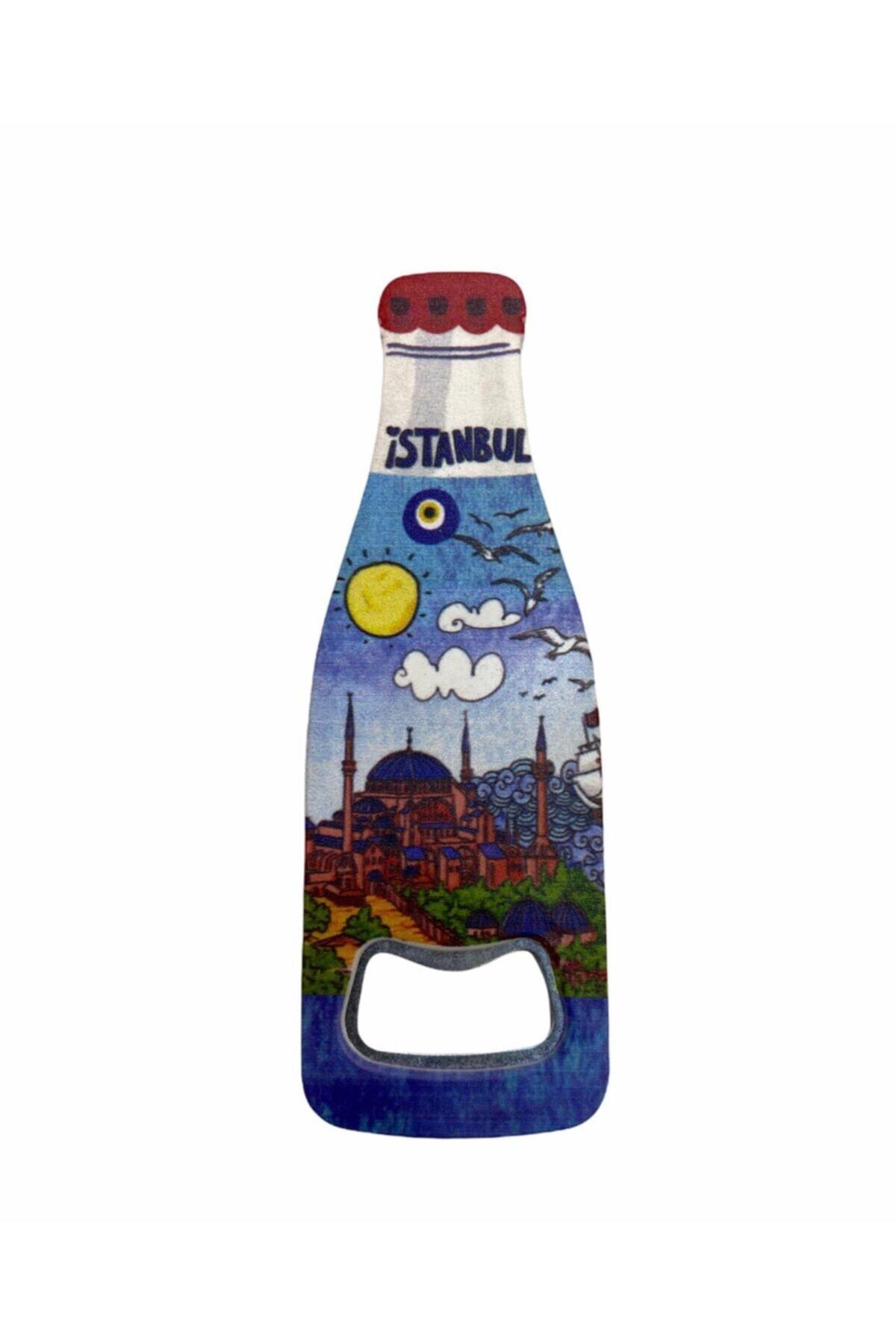 Turk Art Gallery Polyester Magnet Açıcak Çok Amaçlı Buzdolabı Süsü