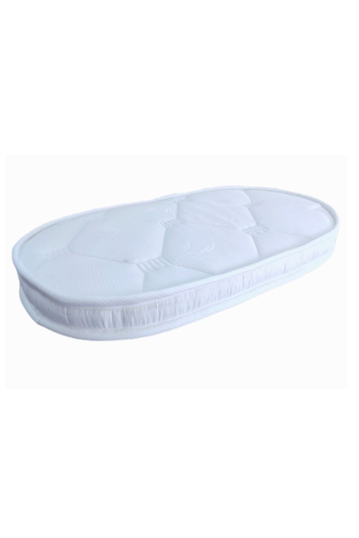 Bhouse Anne Yanı Oval Beşik Havlu Kumaş 60x95x8 Sünger Yaysız Park Yatak