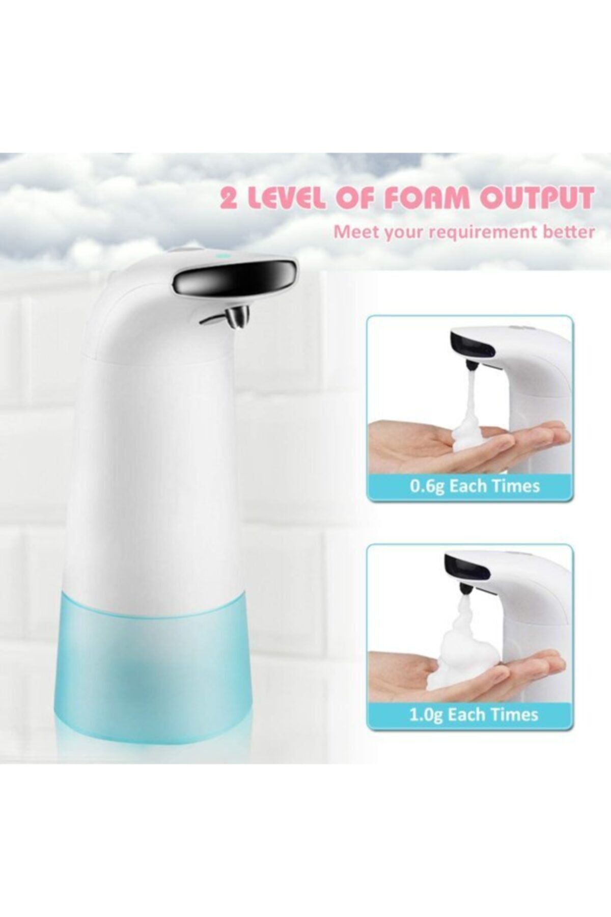 Yukka 250ml Otomatik Köpük Sabunluk