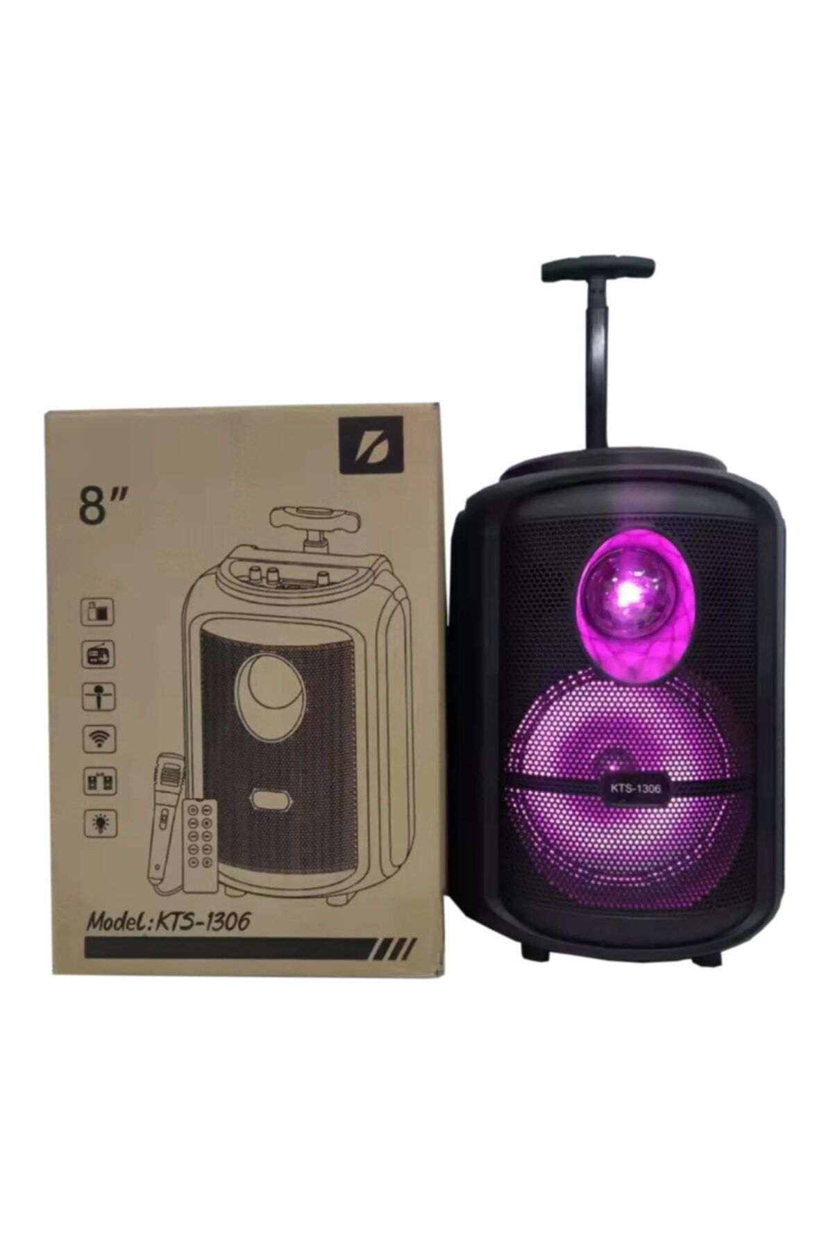TeknoDuvar Joyplus Kts-1306 Bluetooth Kablosuz Ses Bombası Hoparlör