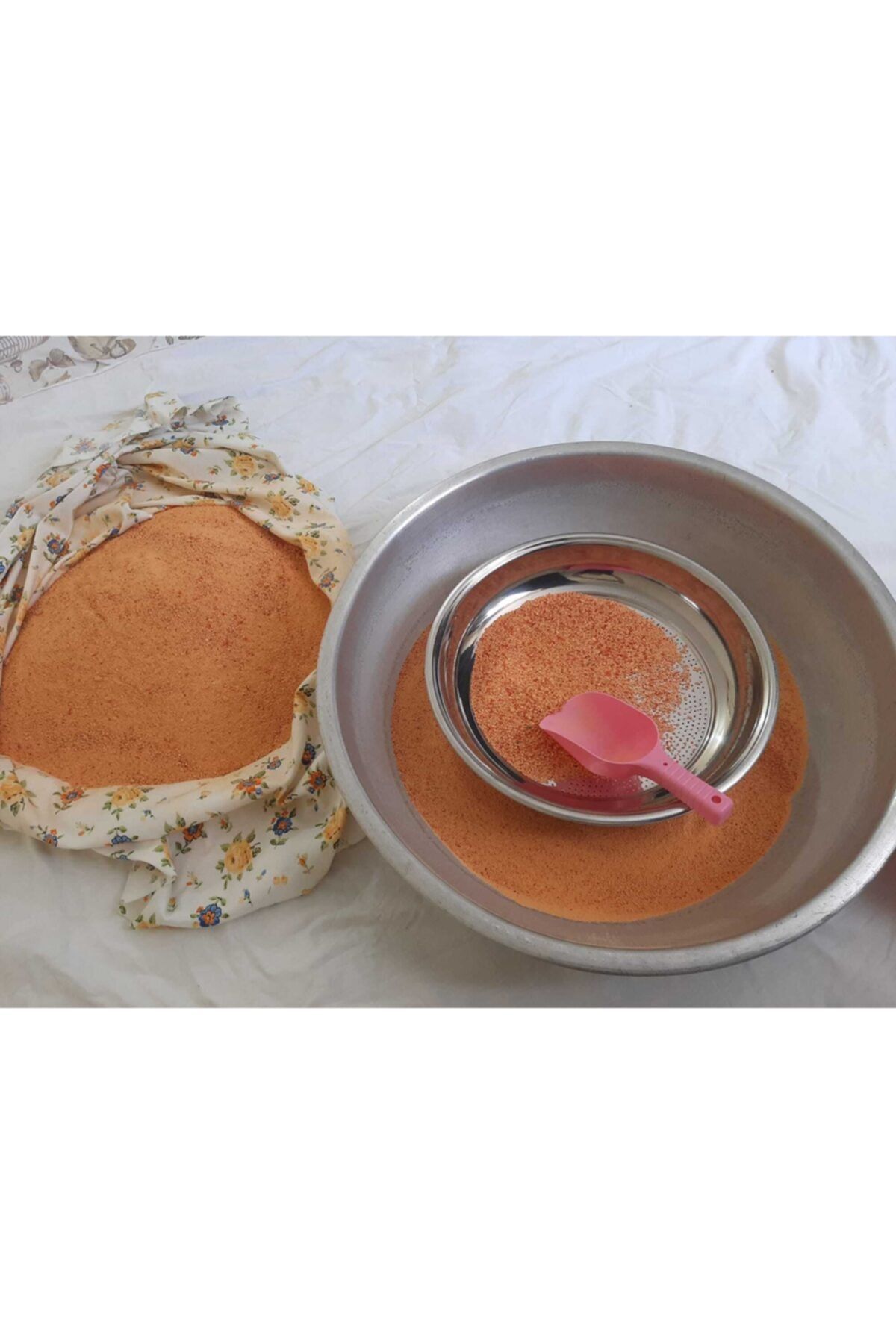 ORGANİK BAHÇE MALATYA Ev Yapımı Toz Un Tarhanası 1 Kg Acısız