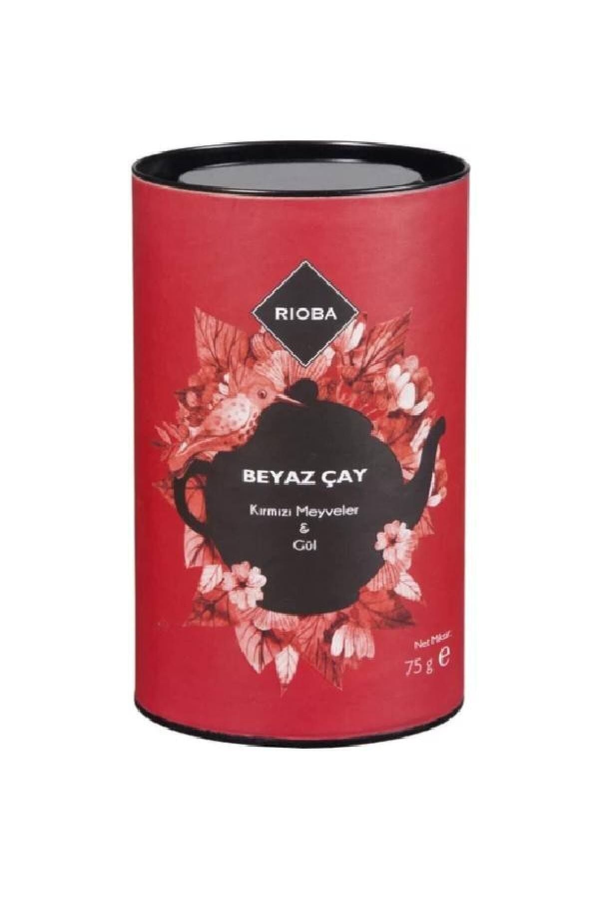 Rioba Beyaz Çay Kırmızı Meyveler & Gül 75 G