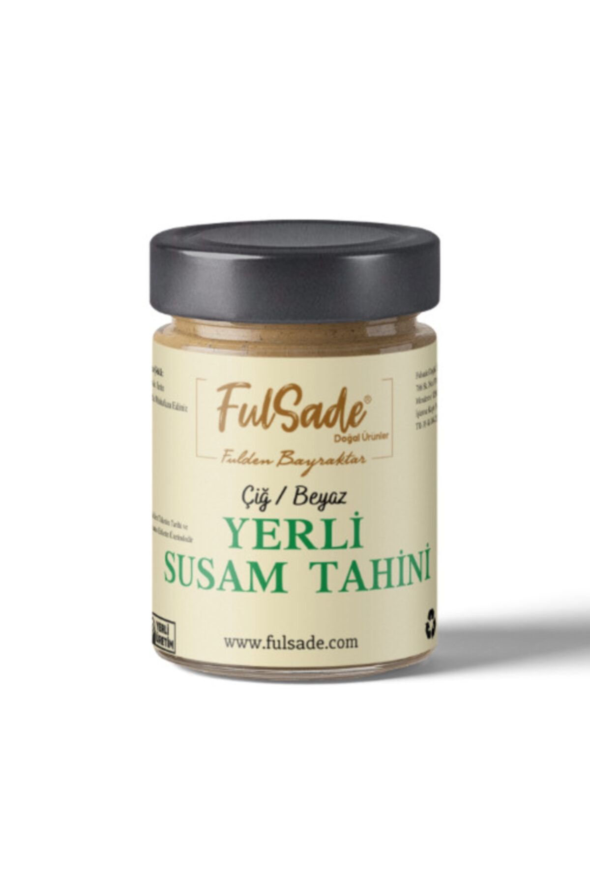 Fulsade Tahin / Yerli Susam / Çiğ Beyaz 350 Gr