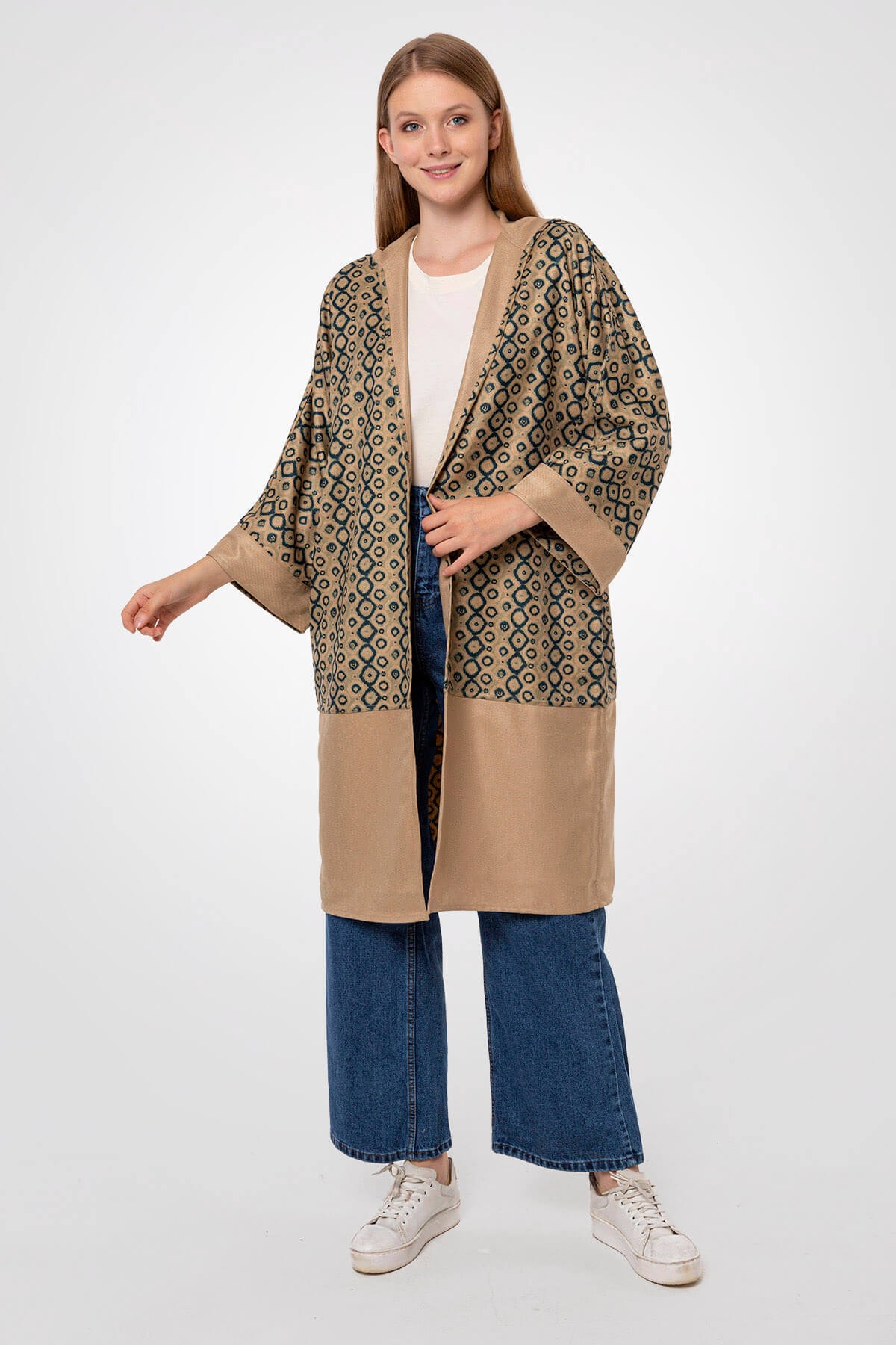 DeMim Çift Taraflı Kimono Kap Serrano Hare