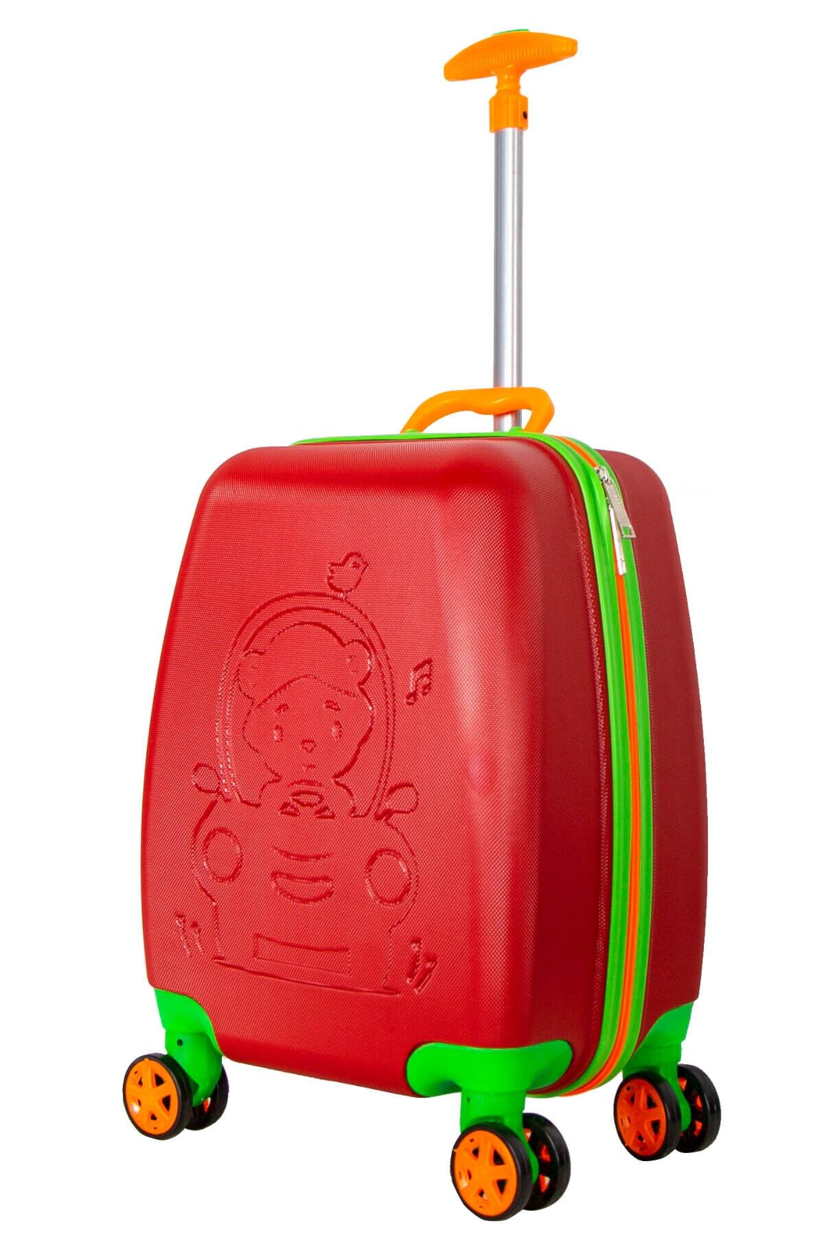 Wexta Wx-410 Kırmızı Erkek Çocuk Valizi