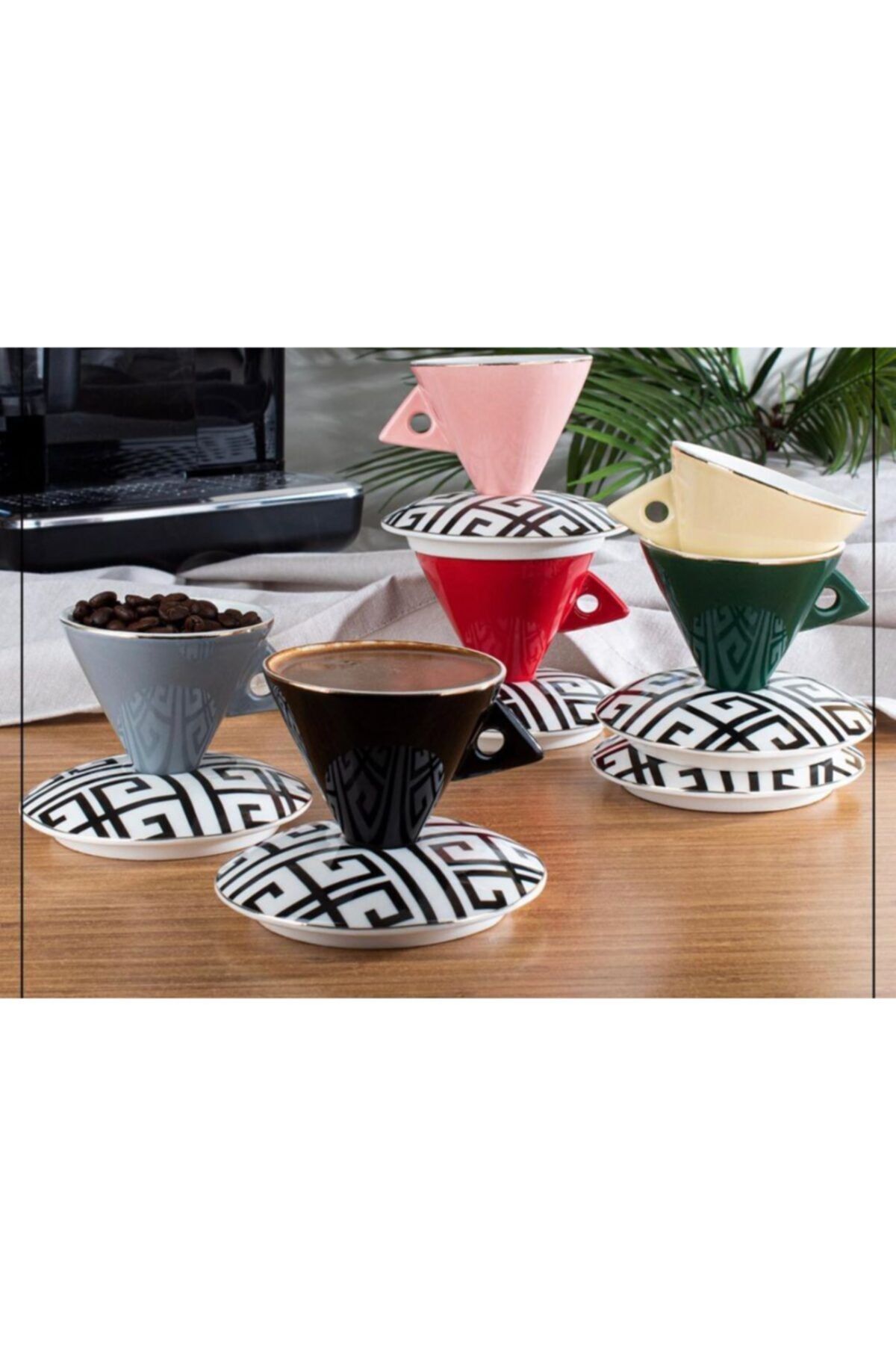 Carat Home Kahve Fincan Takımı Koni