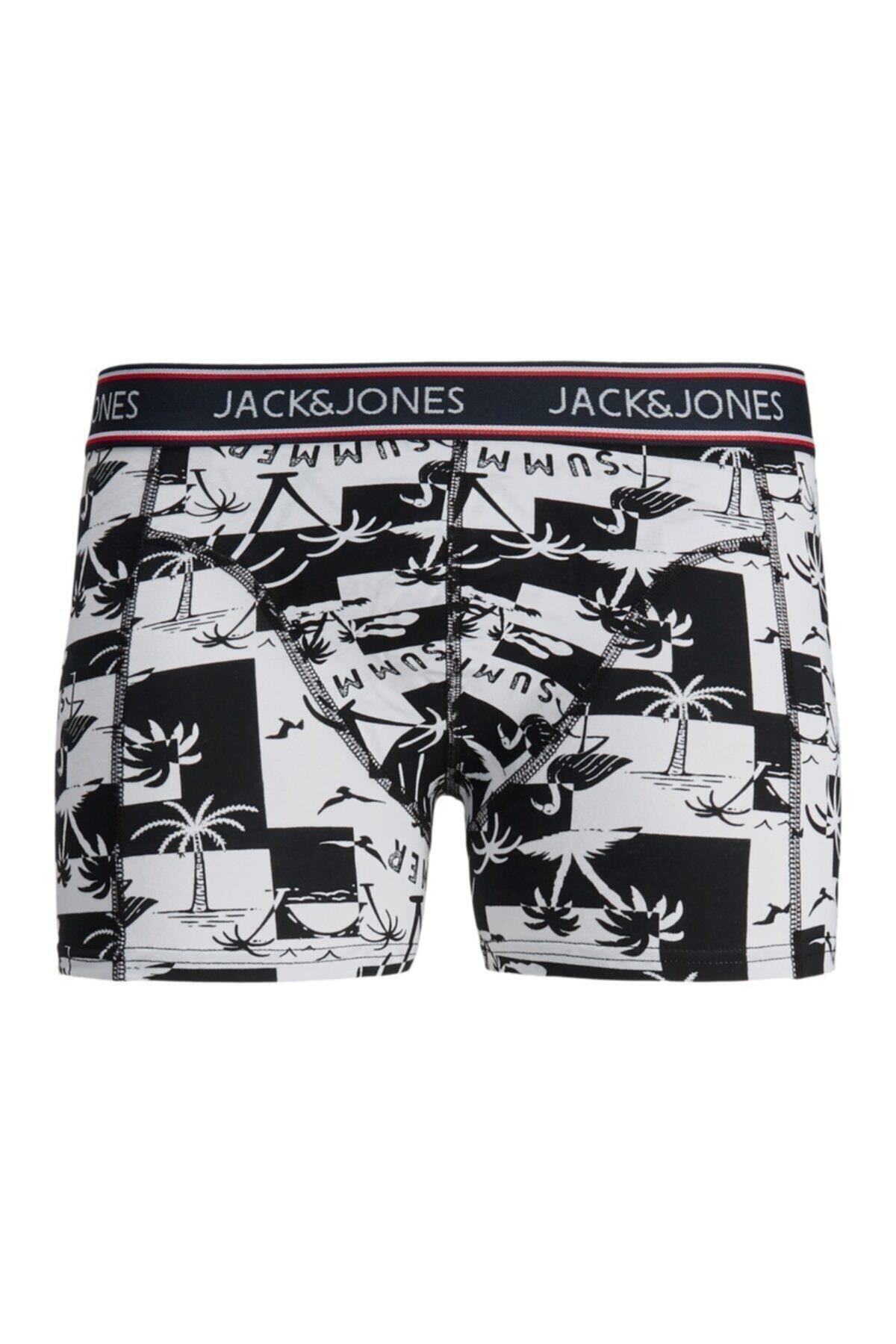 Jack & Jones Jack&jones 12185405 Palmıye Kus Summer Baskı Boxer