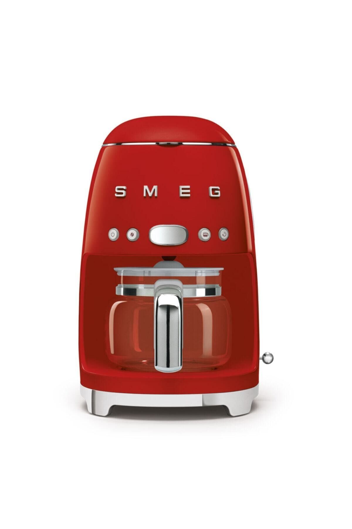 SMEG Kırmızı Filtre Kahve Makinesi