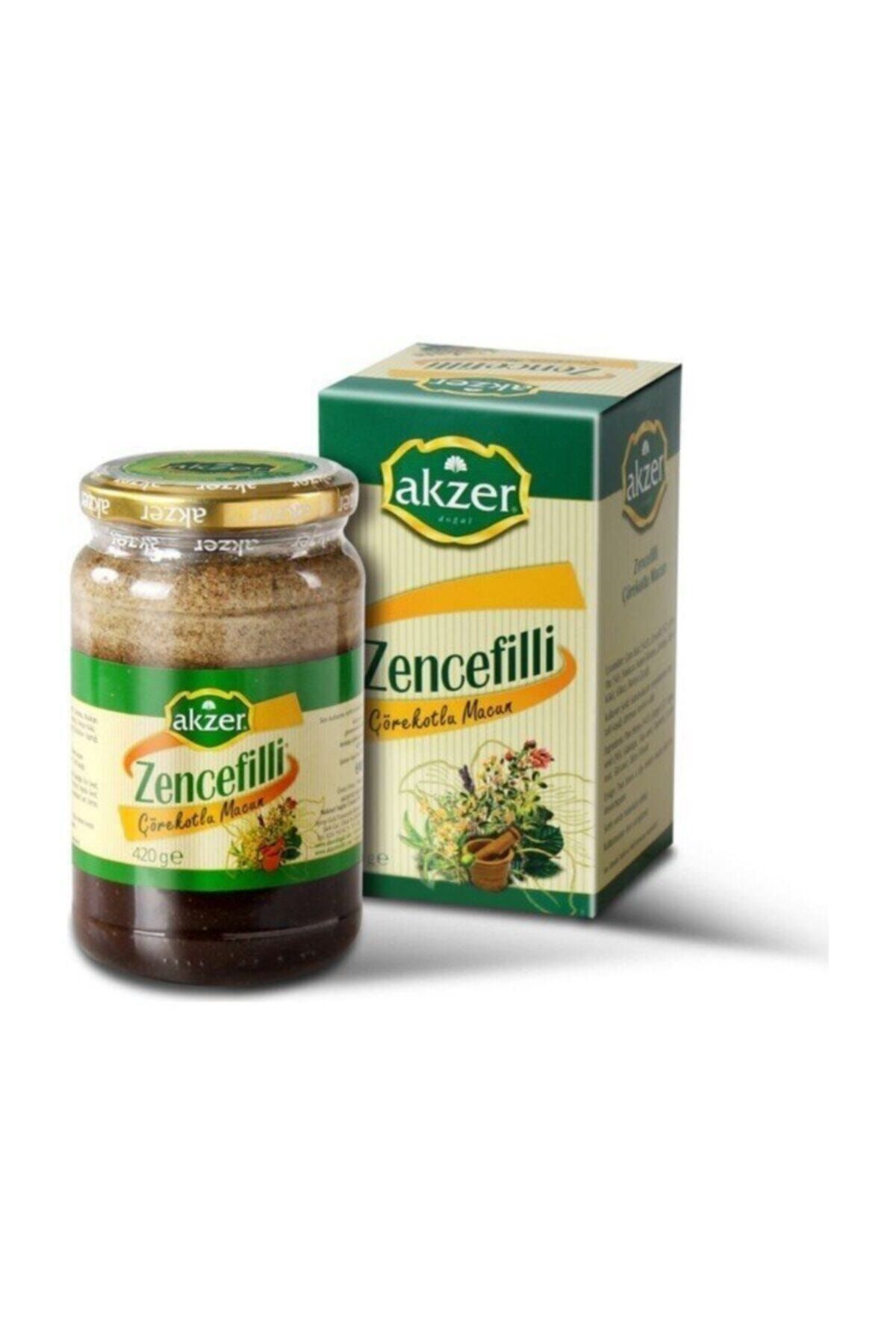 Akzer Zencefilli Çörekotlu Macun 420 Gr
