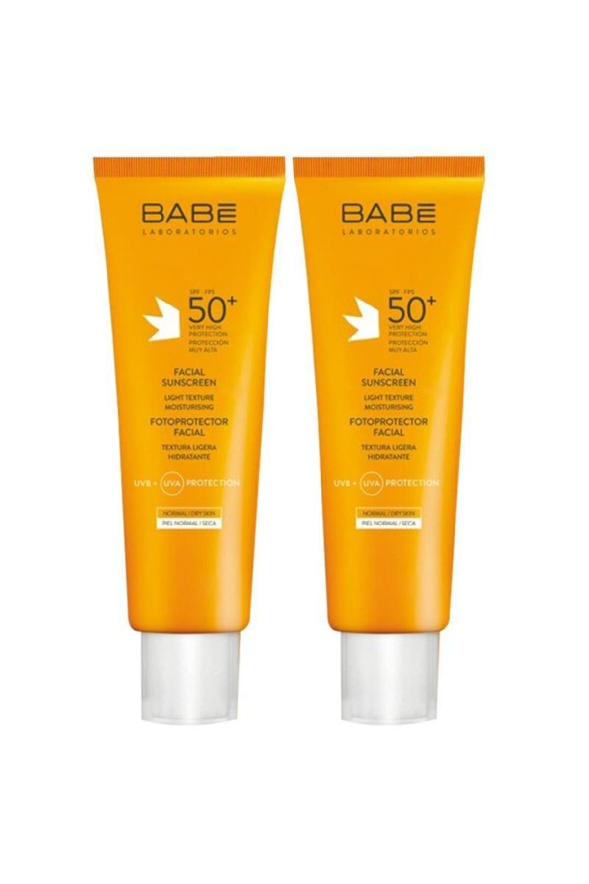 Bebe Babe Spf50 Yüz Için Yağsız Güneş Kremi 2 X 50 Ml