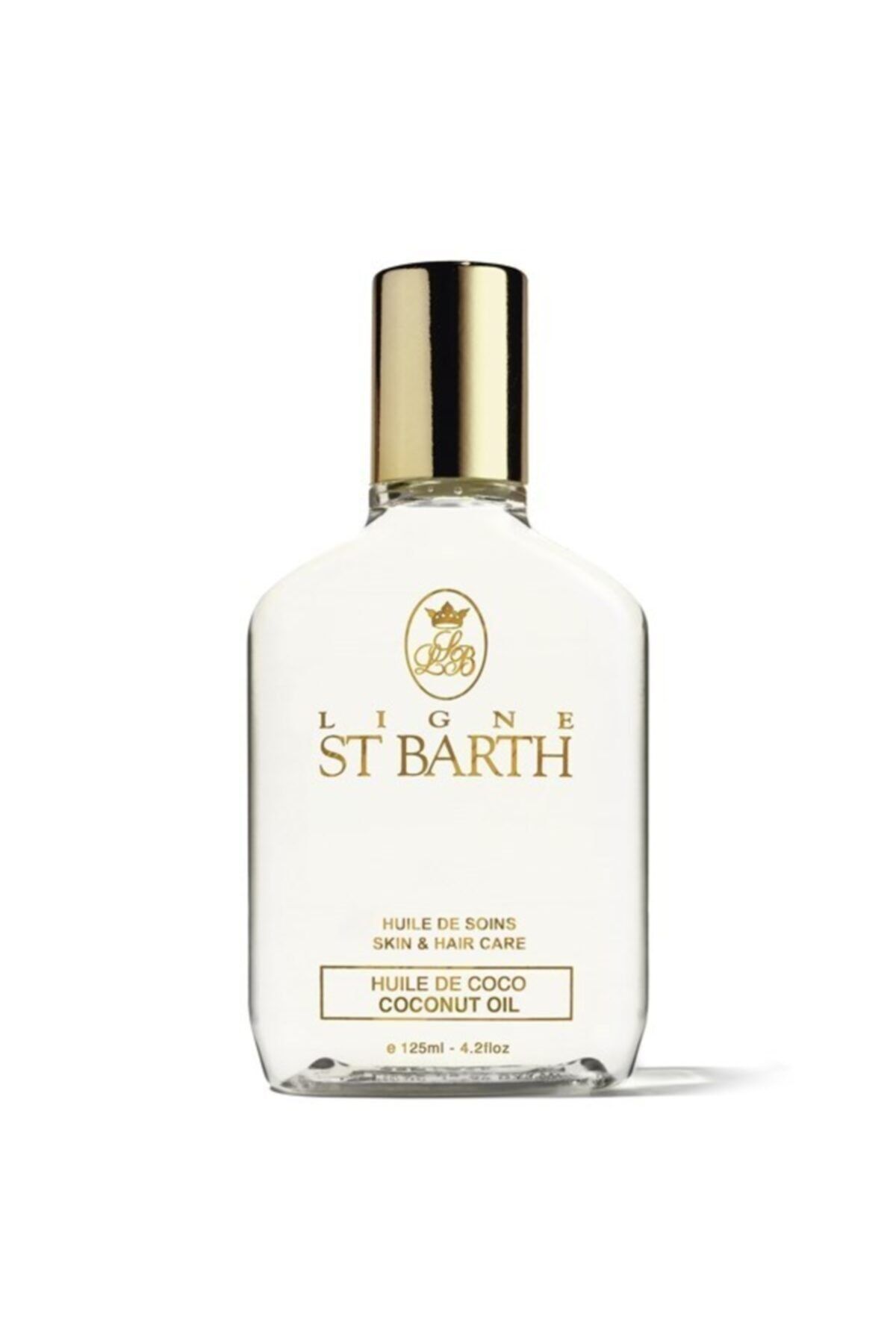 Ligne St. Barth Coconut Oil - Soğuk Sıkım Saf Hindistan Cevizi Vücut Saç Ve Bronzlaşma Yağı 125 Ml
