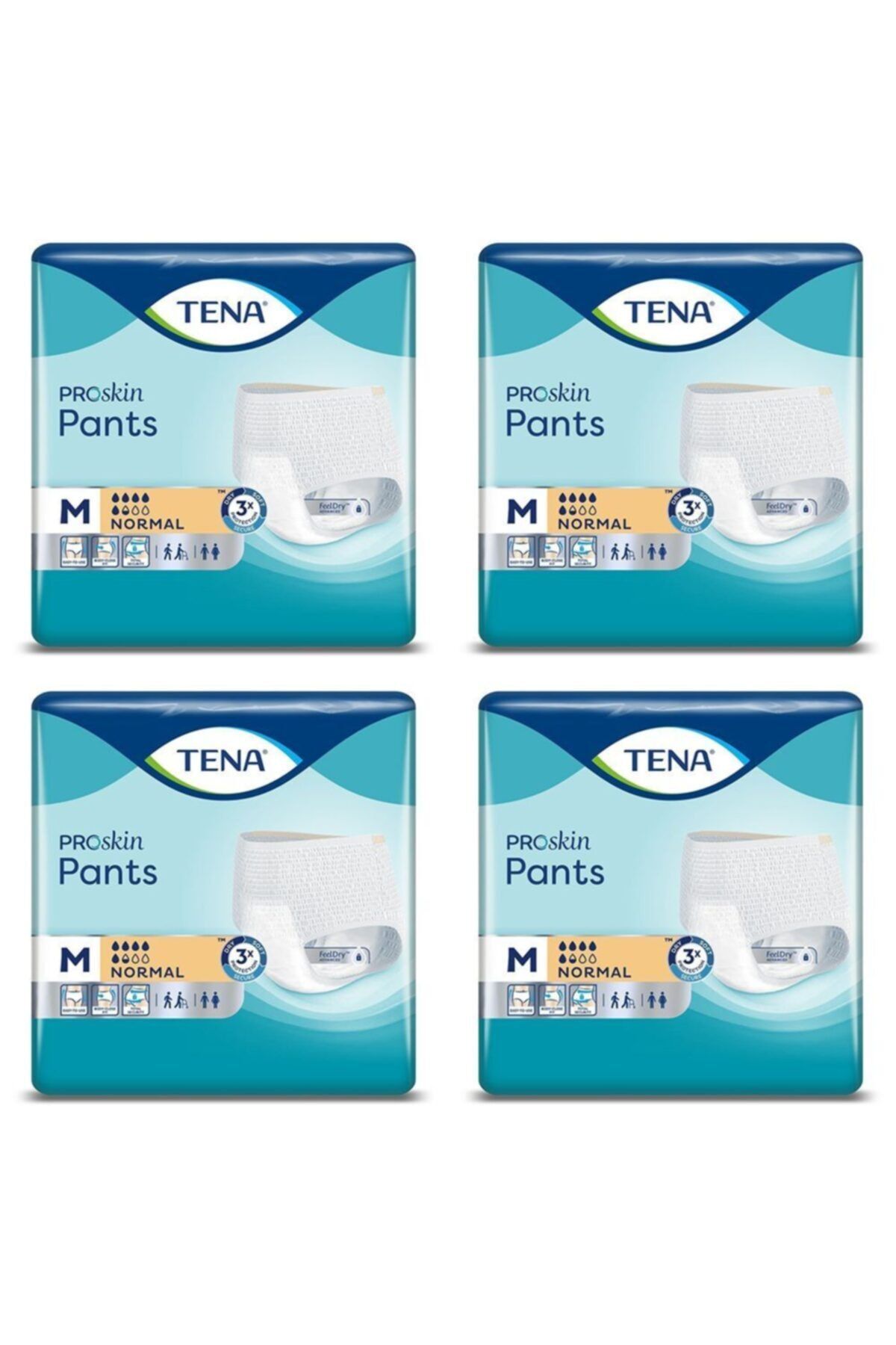 TENA Pants Emici Külot Hasta Bezi Medıum 30’lu 4 Paket 120 Adet